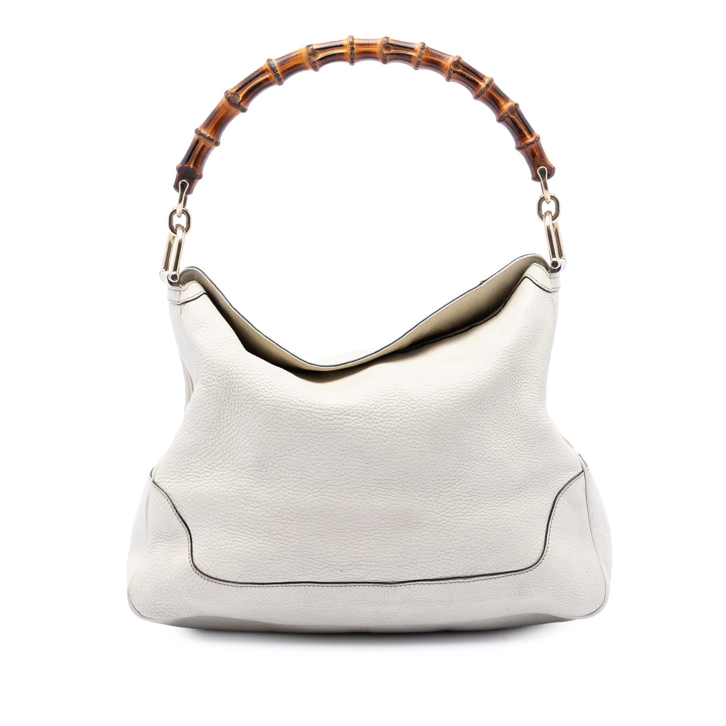 Gucci Calfskin Bamboo Diana Satchel