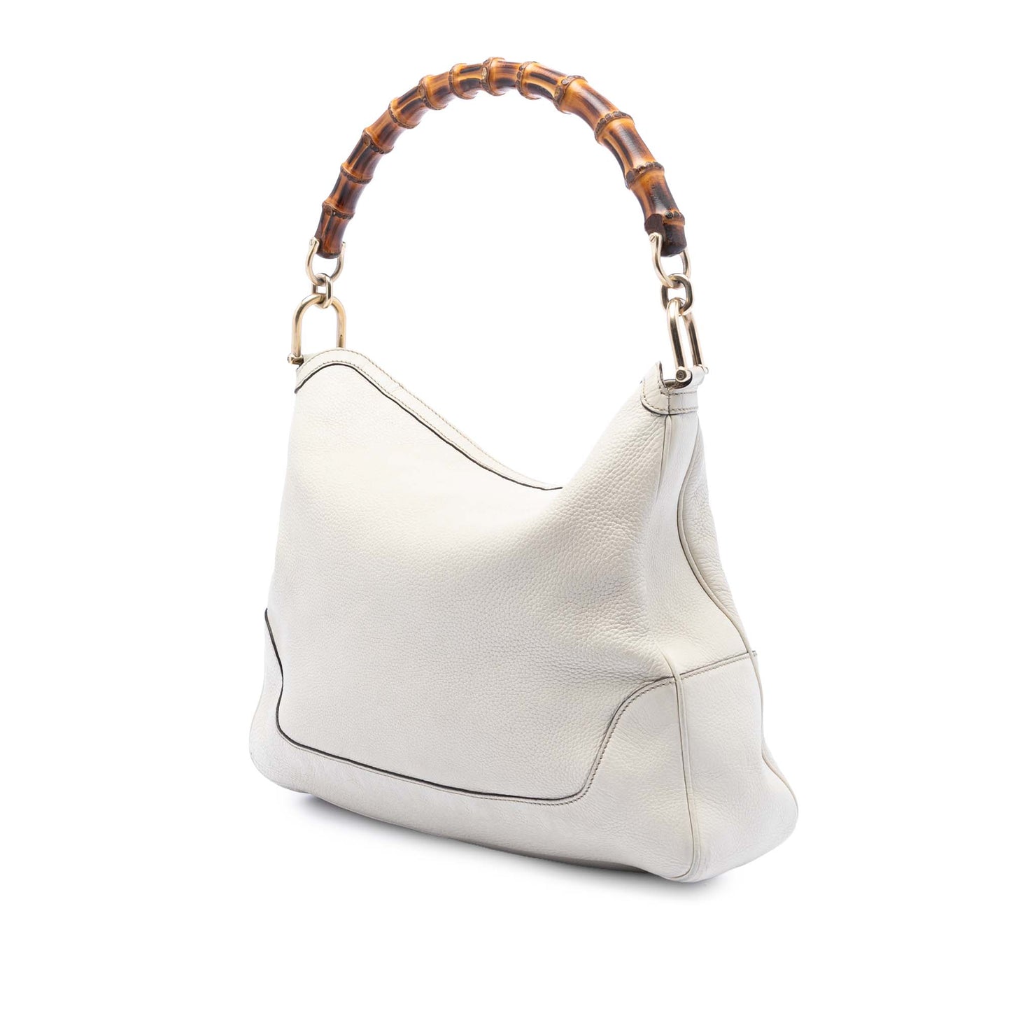 Gucci Calfskin Bamboo Diana Satchel