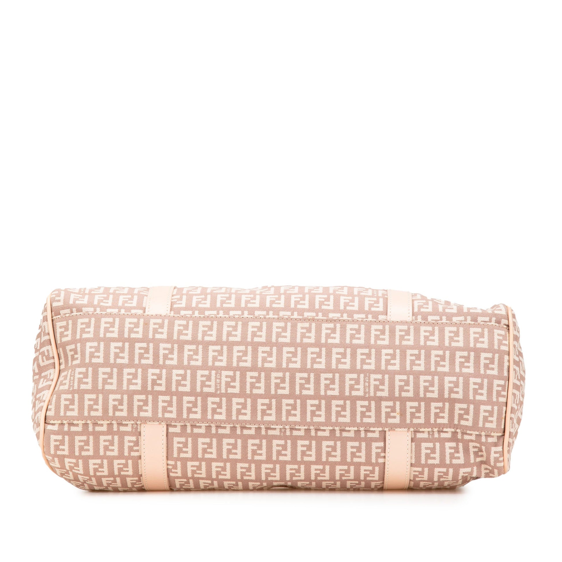 Fendi Zucchino Canvas Shoulder Bag