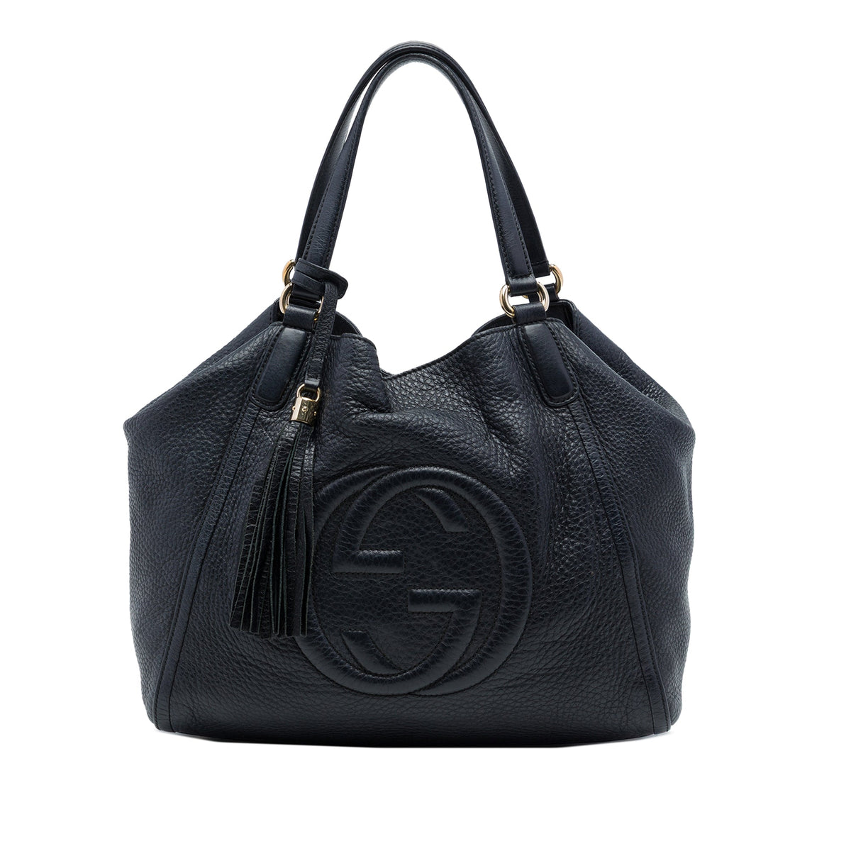 Gucci Medium Leather Soho Cellarius Tote