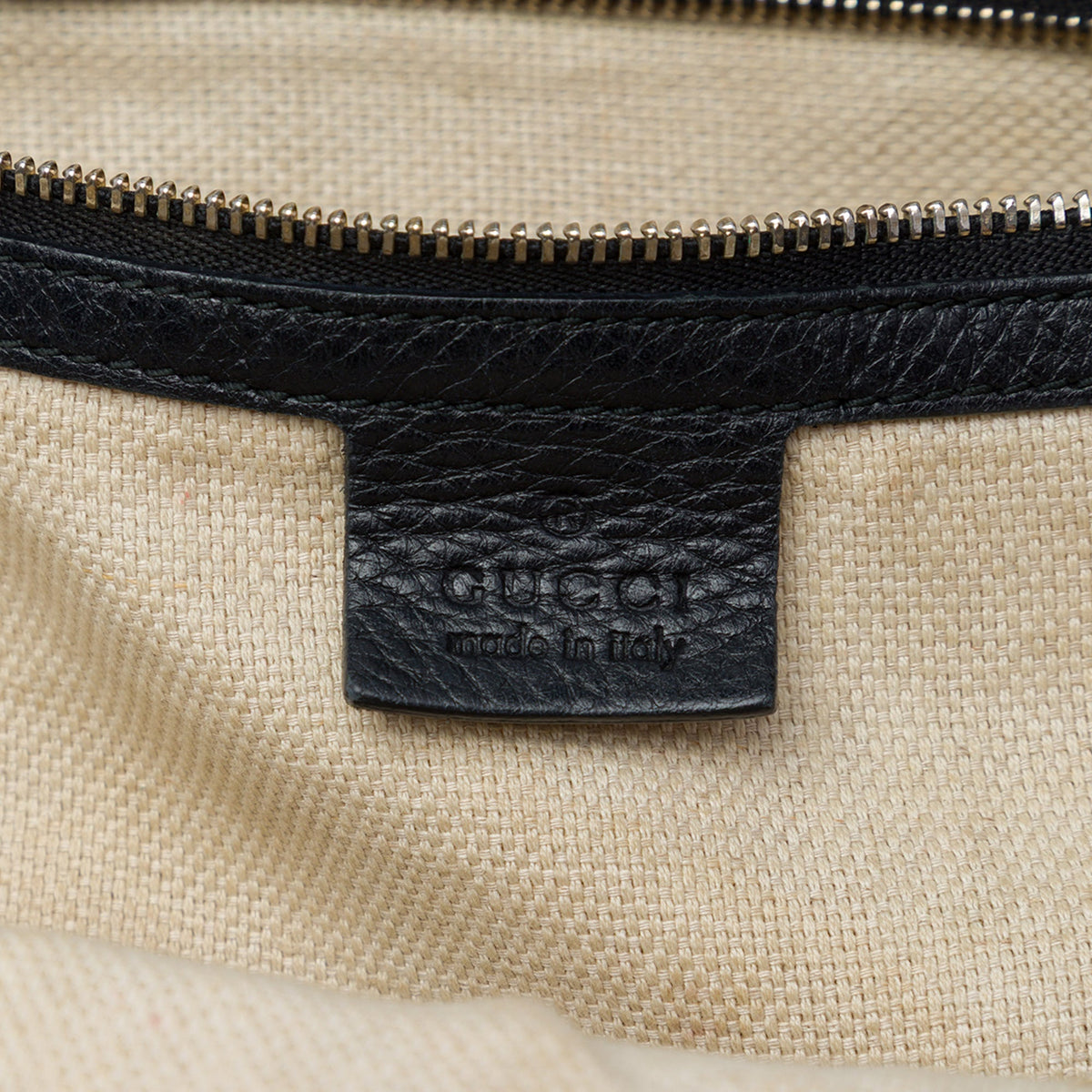 Gucci Medium Leather Soho Cellarius Tote