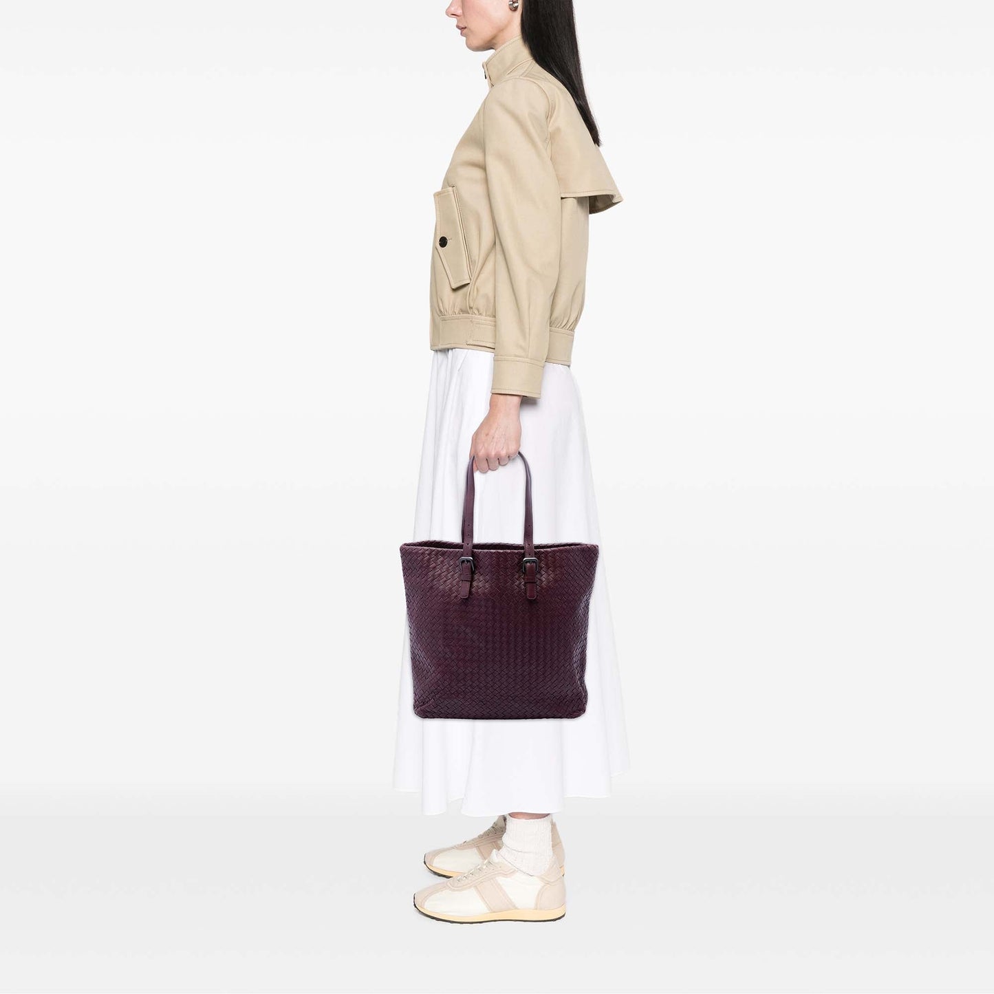 Bottega Veneta Nappa Intrecciato Belt Strap Tote