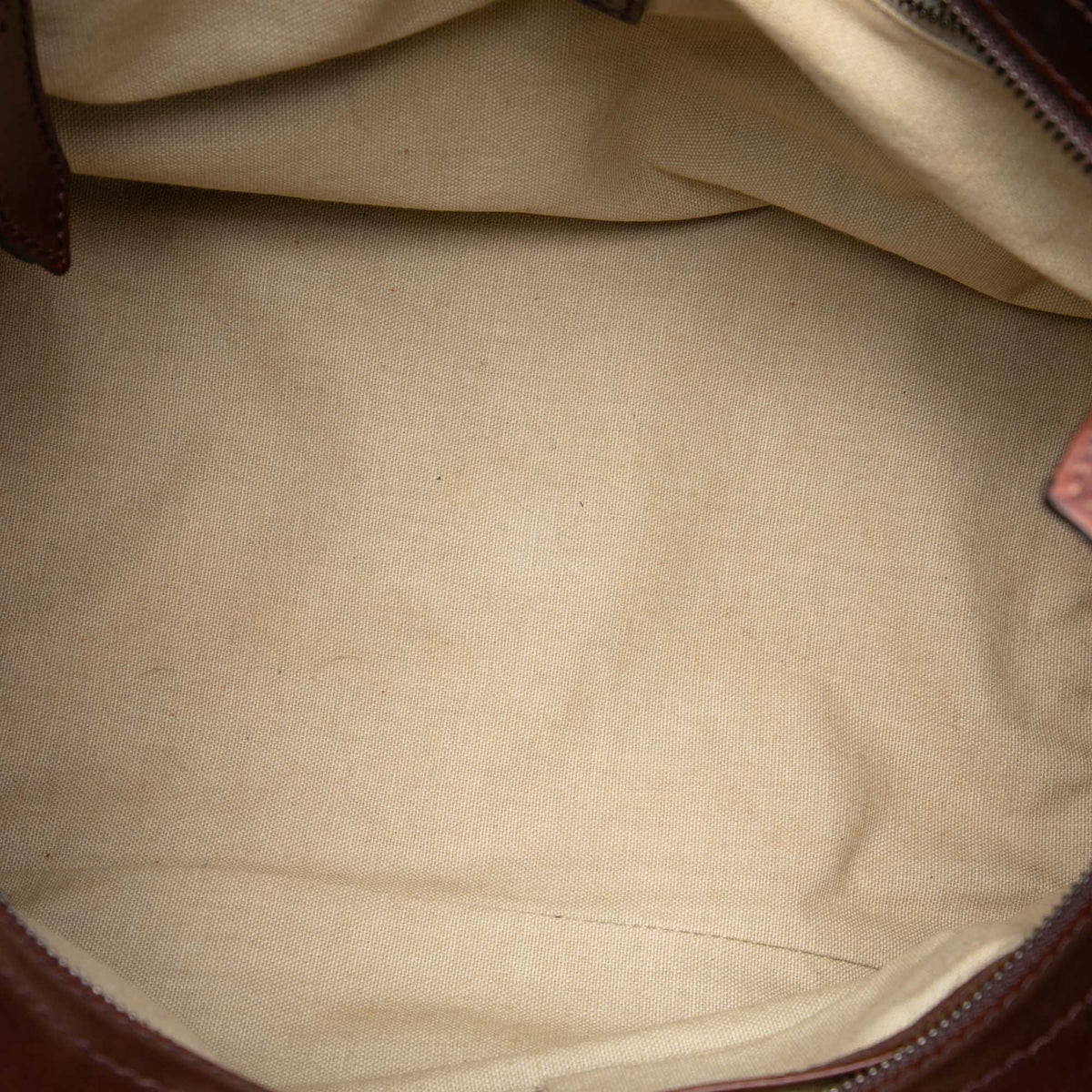 Burberry Mega Check Canvas Lowry Satchel — Beige