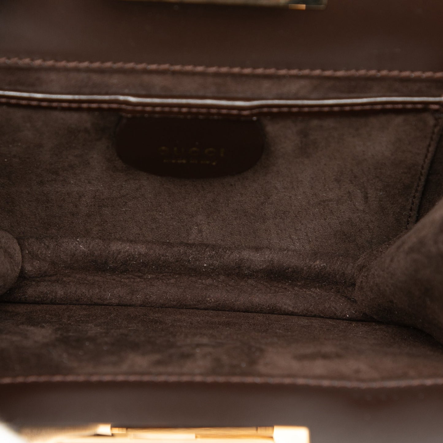 Gucci Suede Square G Handbag