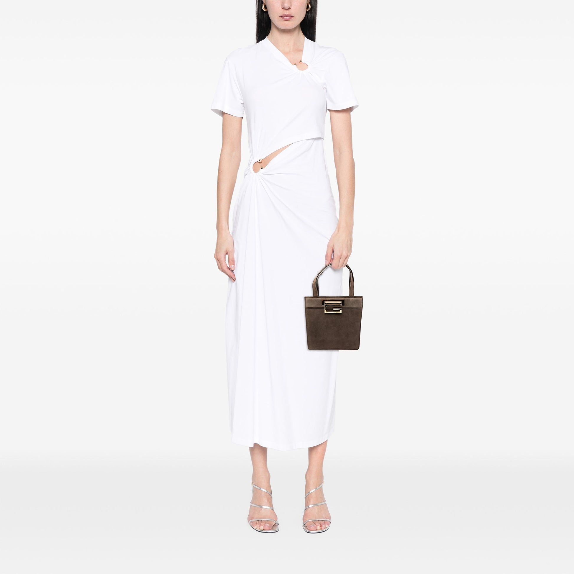 Gucci Suede Square G Handbag