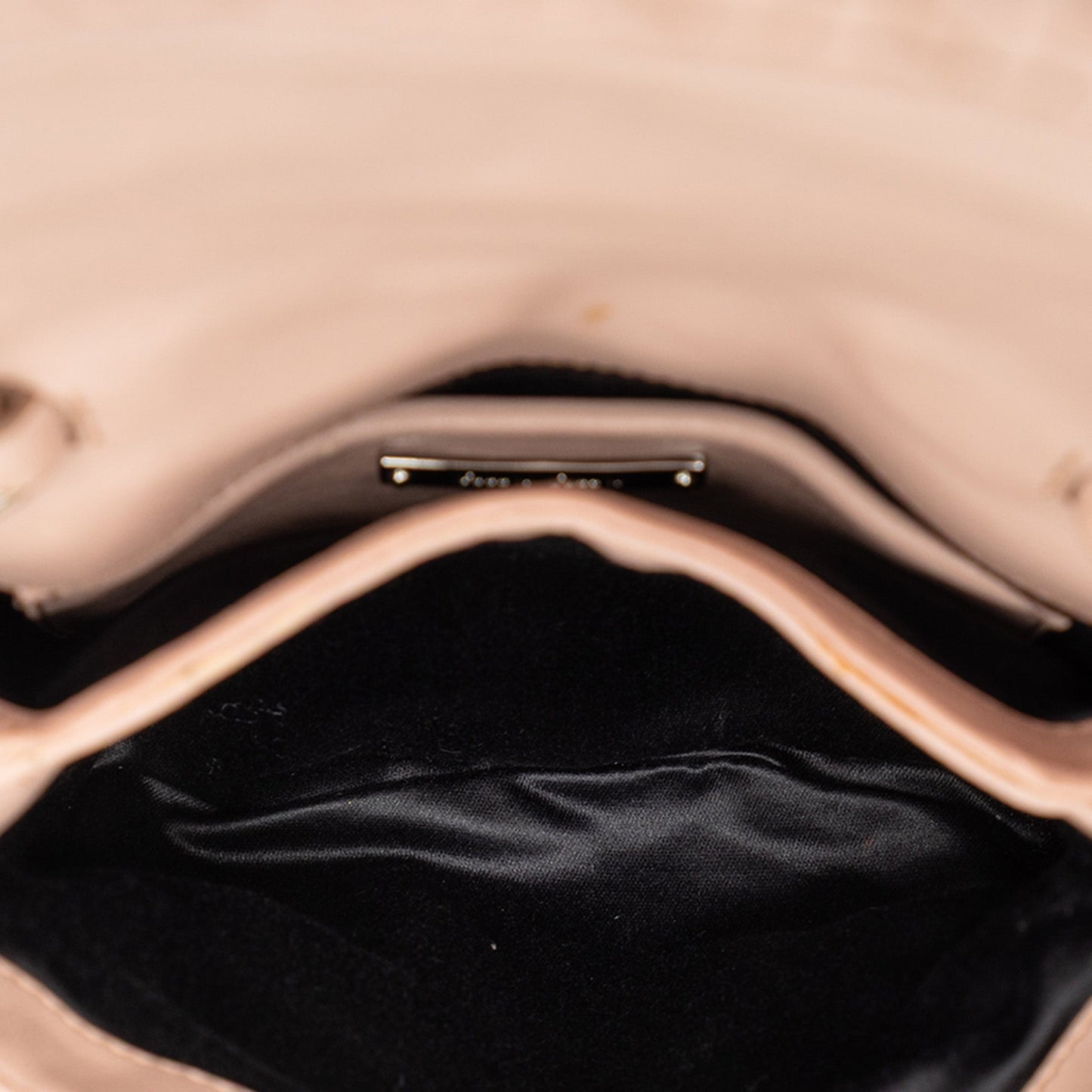 Miu Miu Matelasse Nappa Crystal Chain Satchel