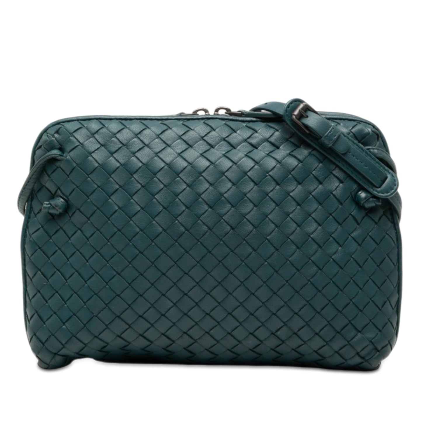 Bottega Veneta Nappa Intrecciato Nodini Crossbody