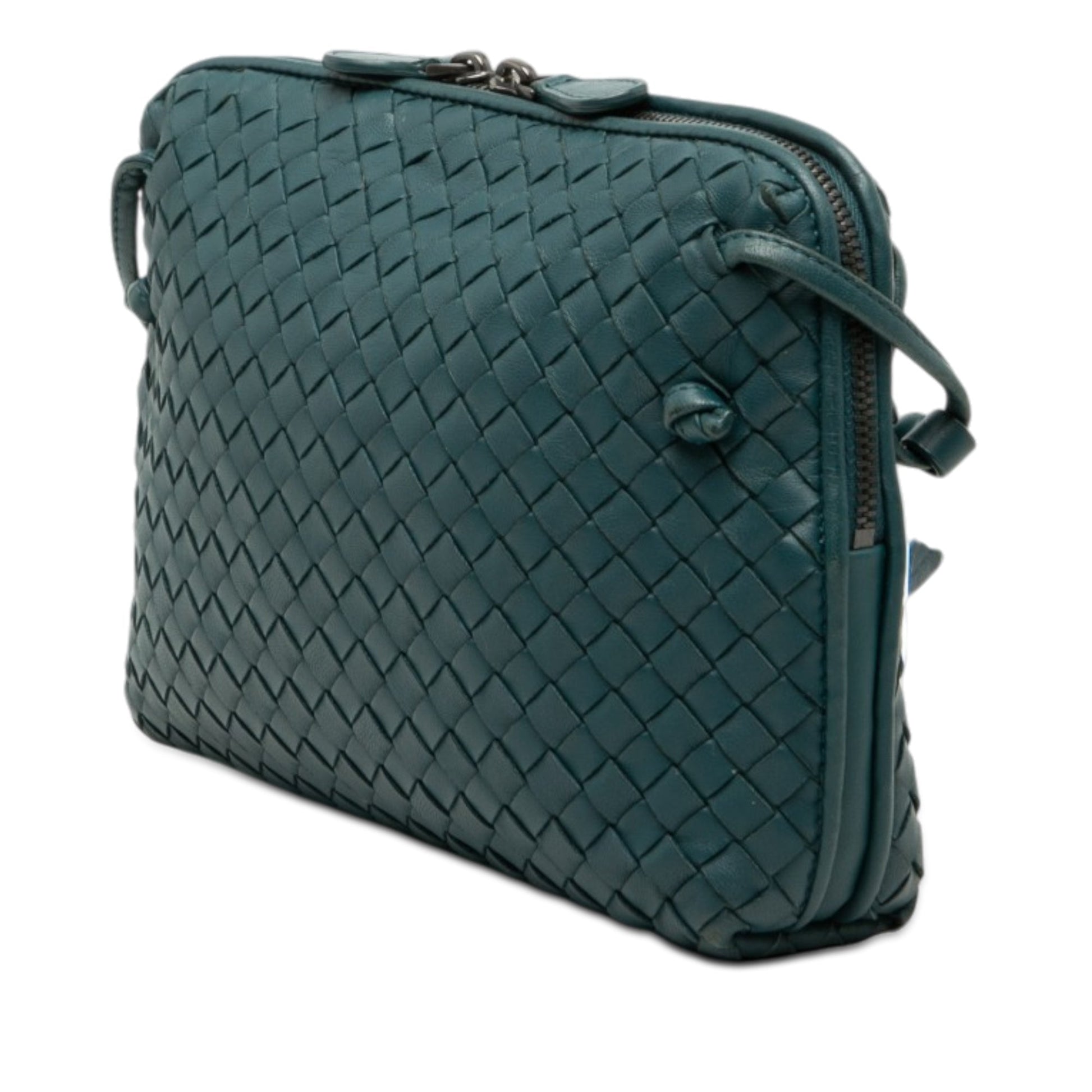 Bottega Veneta Nappa Intrecciato Nodini Crossbody