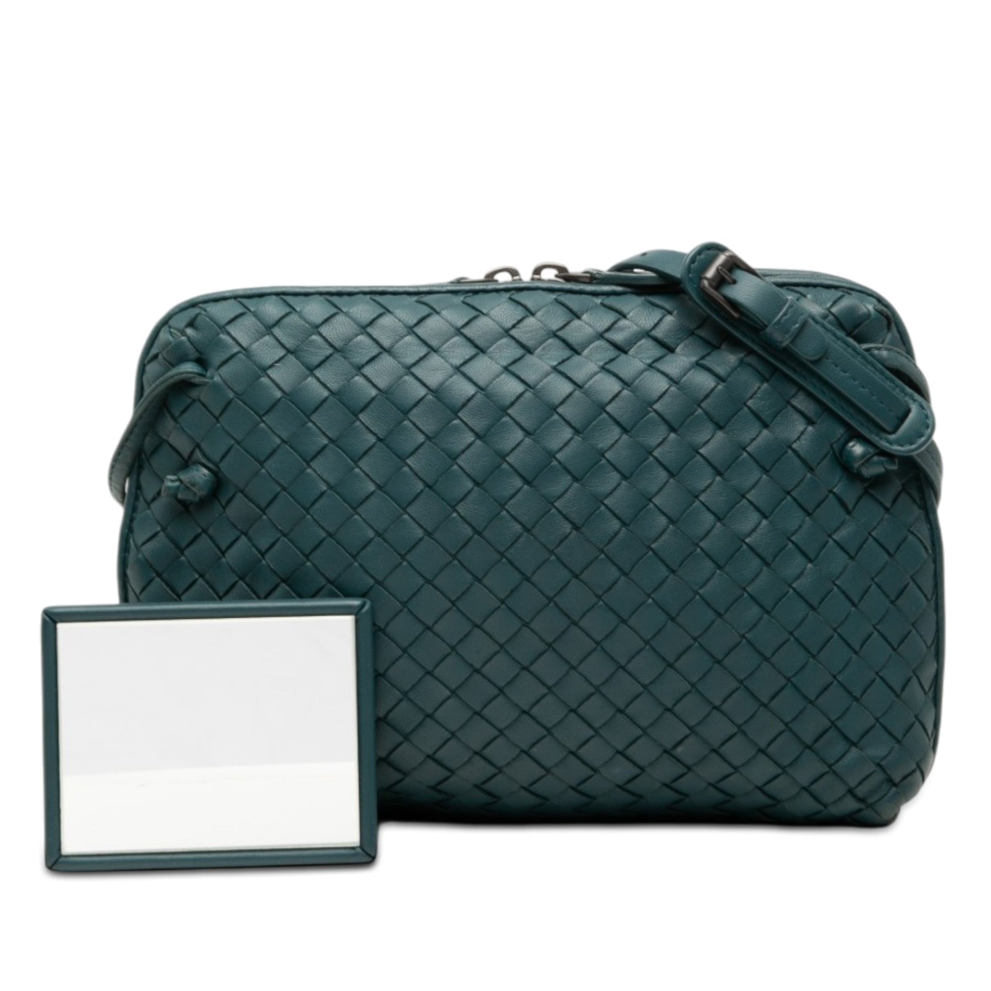 Bottega Veneta Nappa Intrecciato Nodini Crossbody