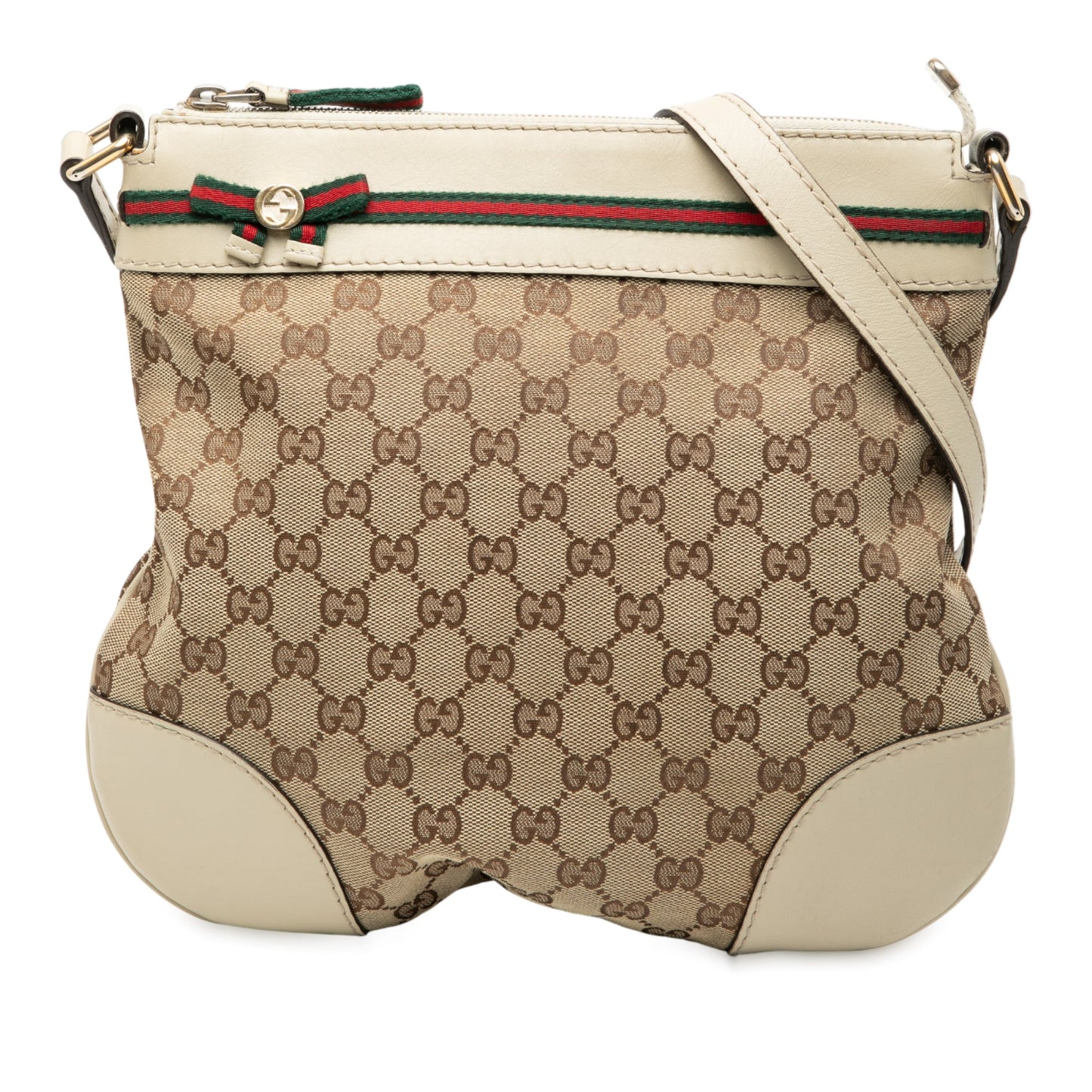 Gucci GG Canvas Web Mayfair Crossbody