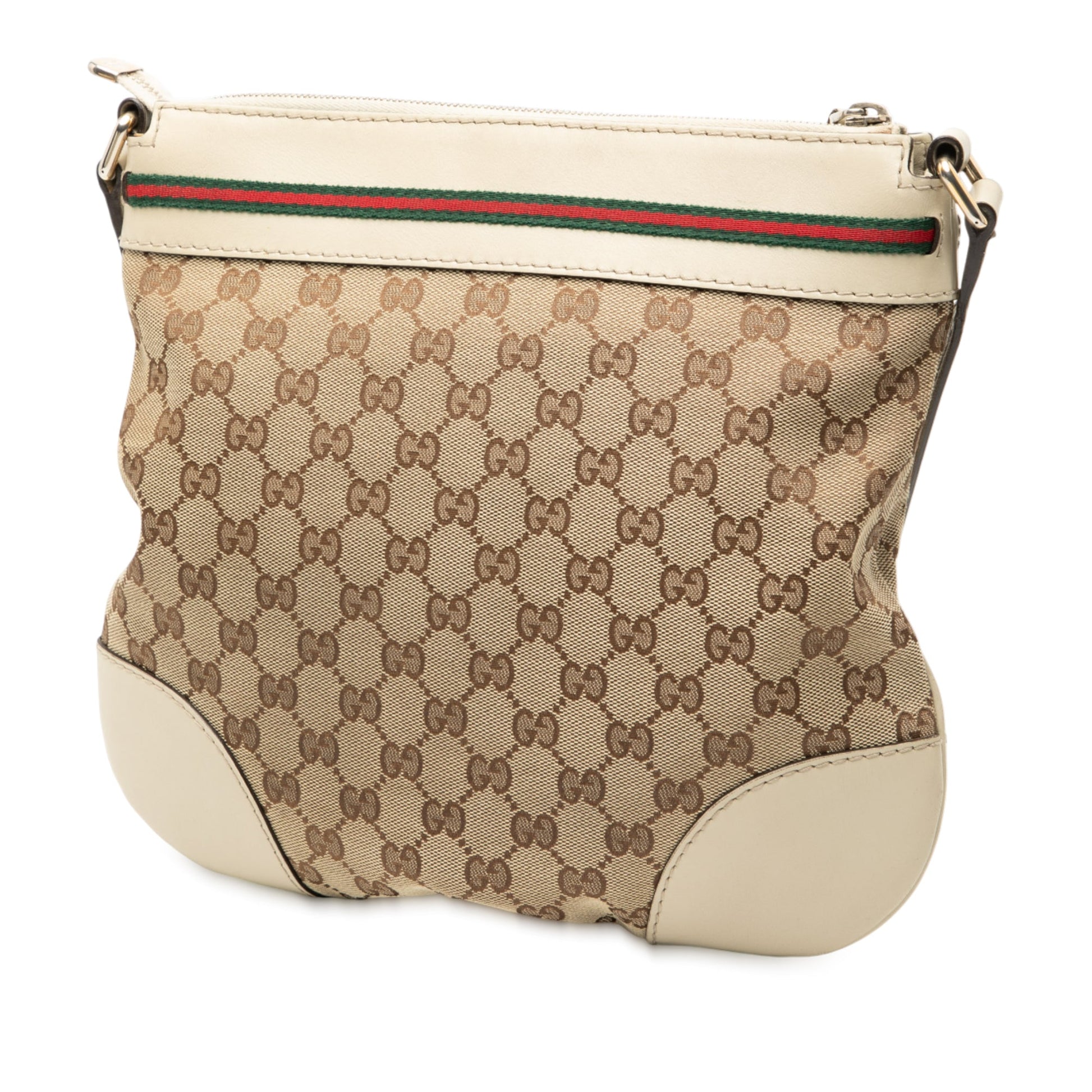 Gucci GG Canvas Web Mayfair Crossbody