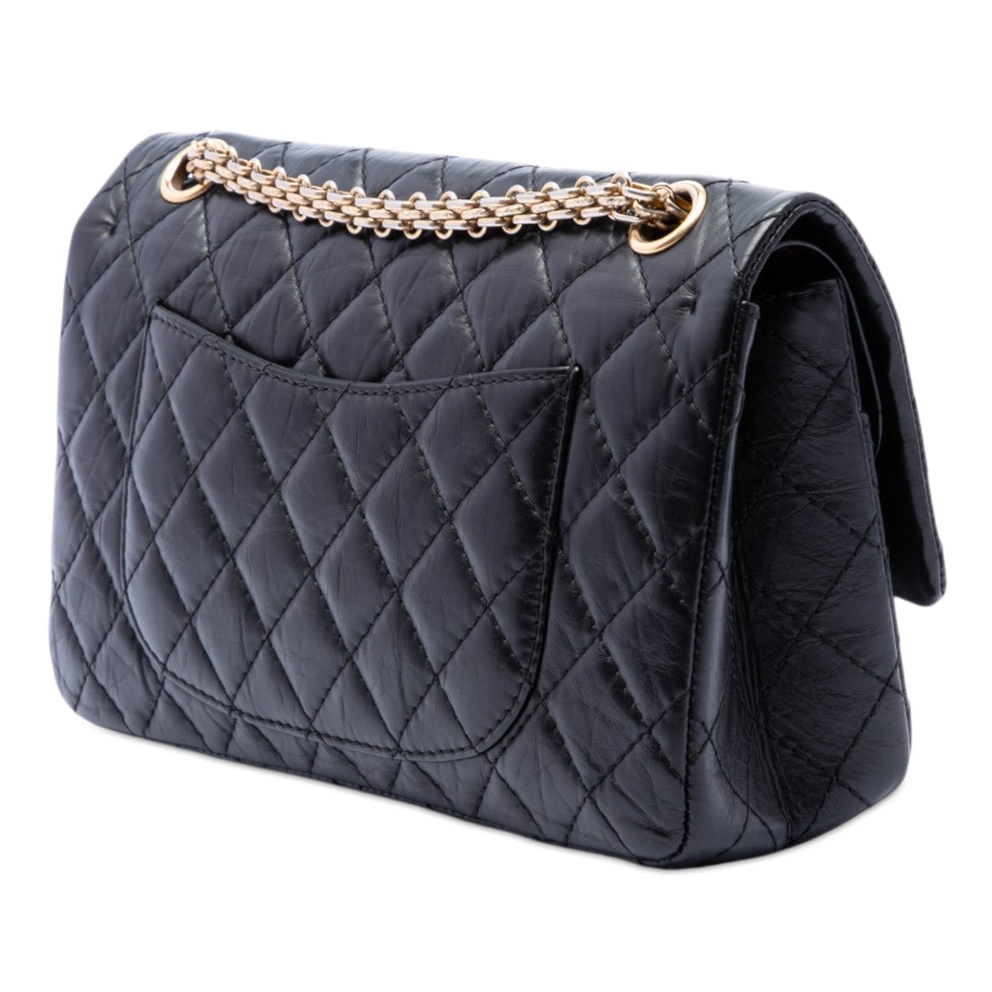 Chanel Quilted Aged Calfskin Reissue 2.55 Double Flap 225