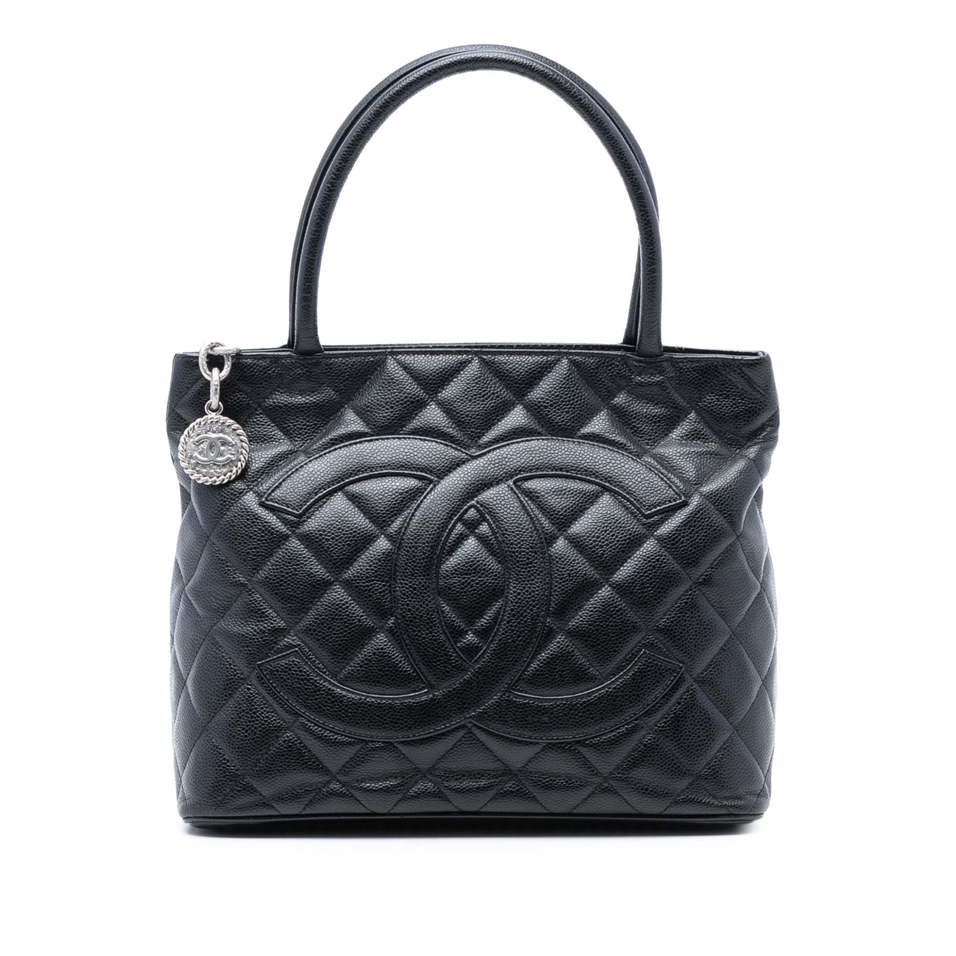 Chanel Caviar Medallion Tote