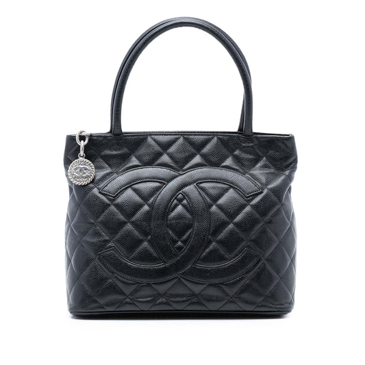Chanel Caviar Medallion Tote