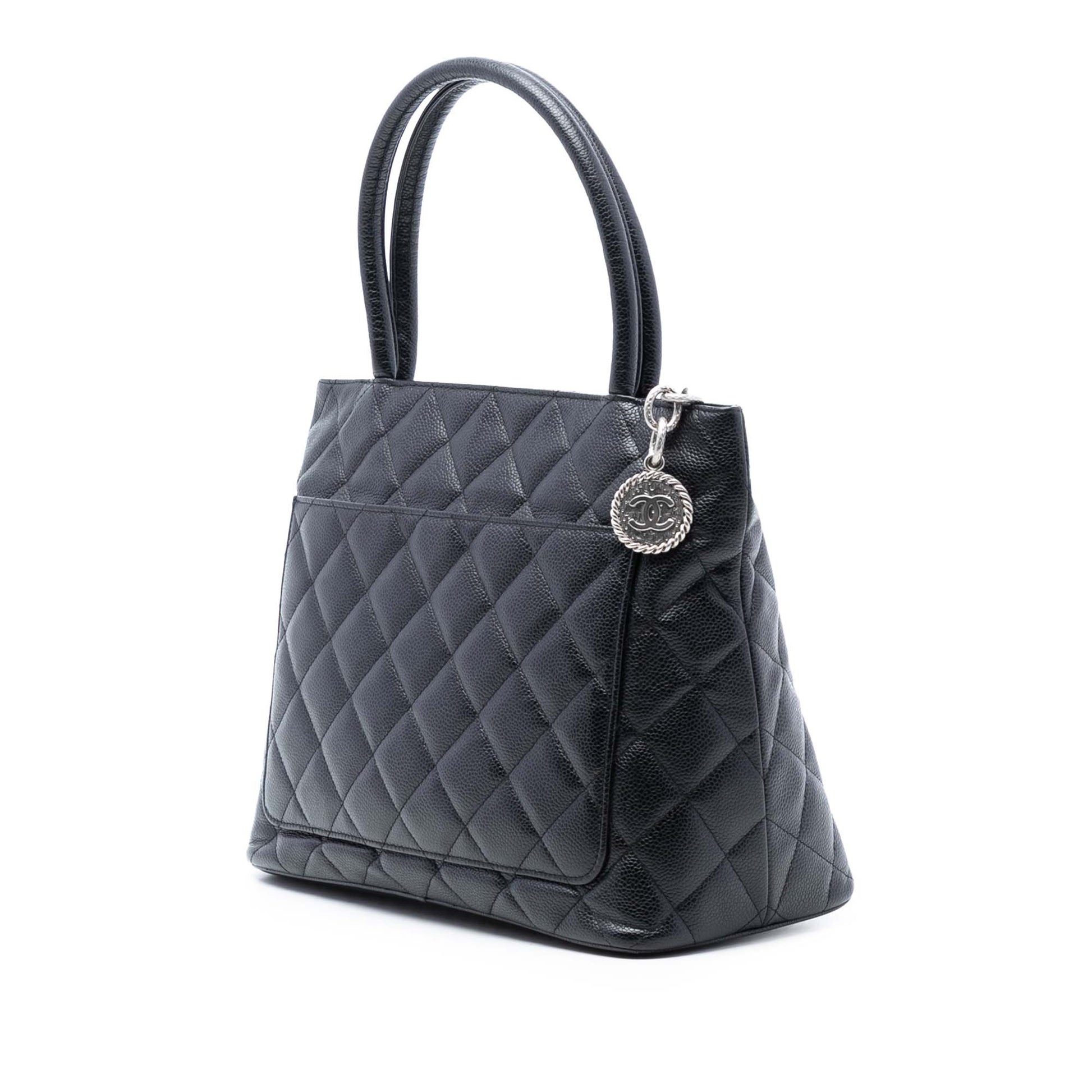 Chanel Caviar Medallion Tote