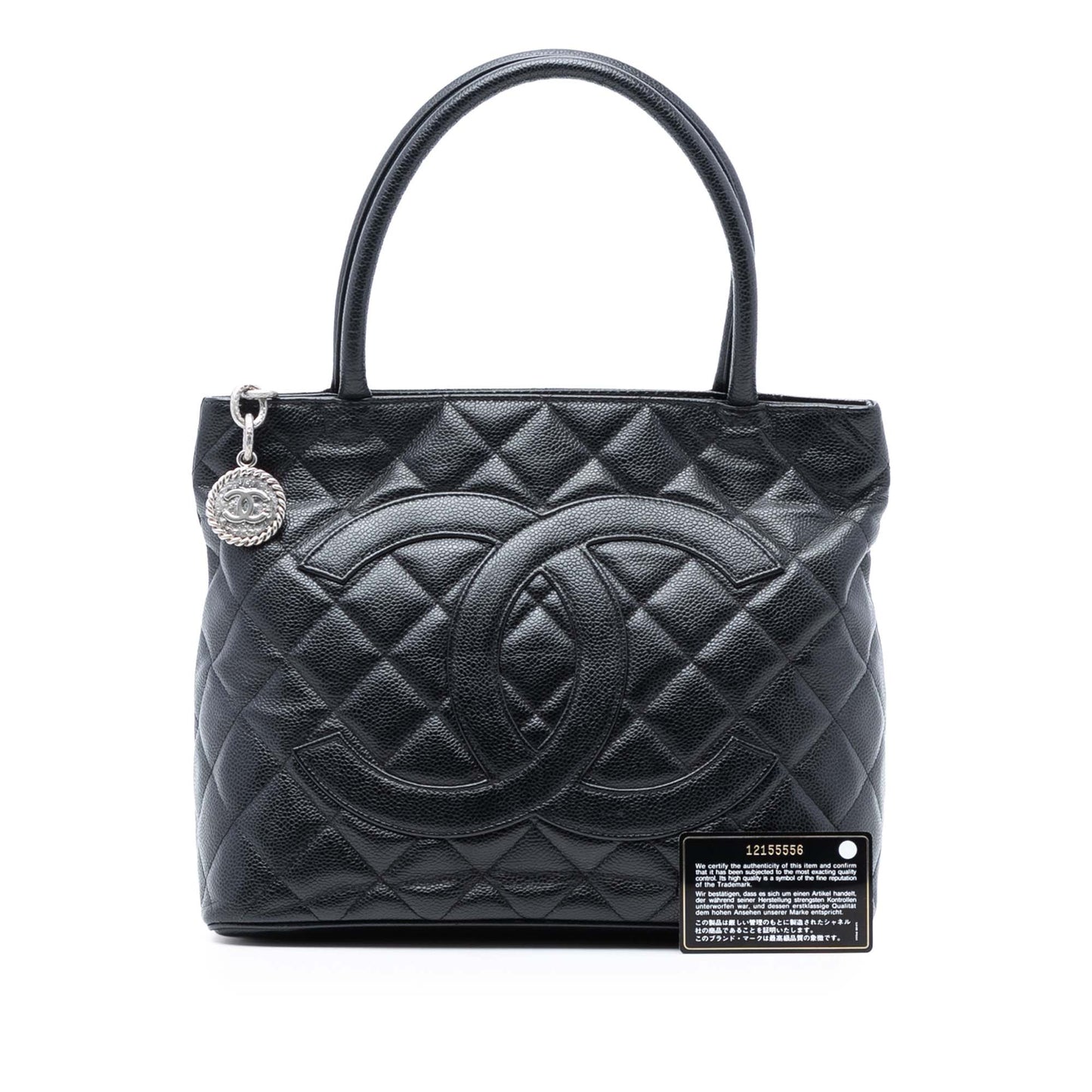 Chanel Caviar Medallion Tote