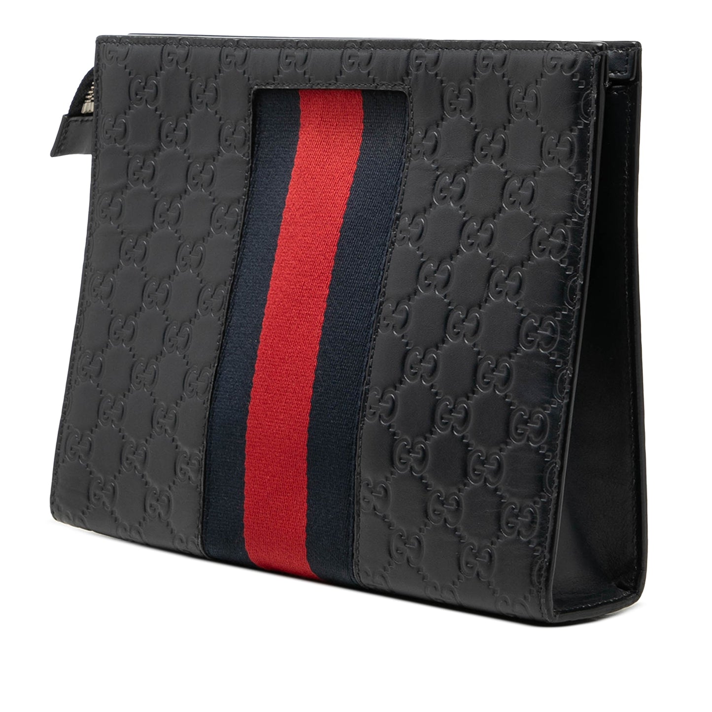 Gucci Guccissima Web Clutch