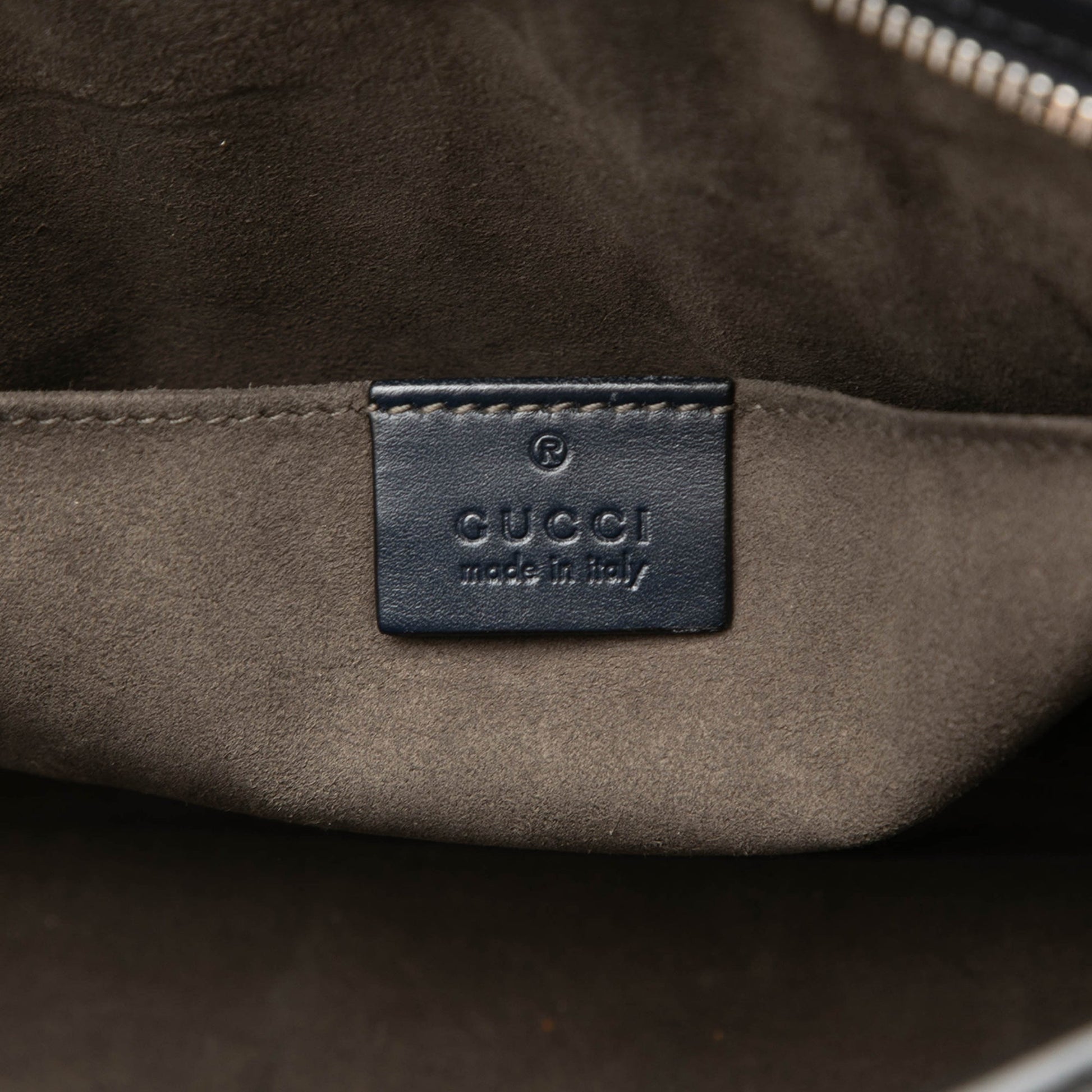 Gucci Guccissima Web Clutch