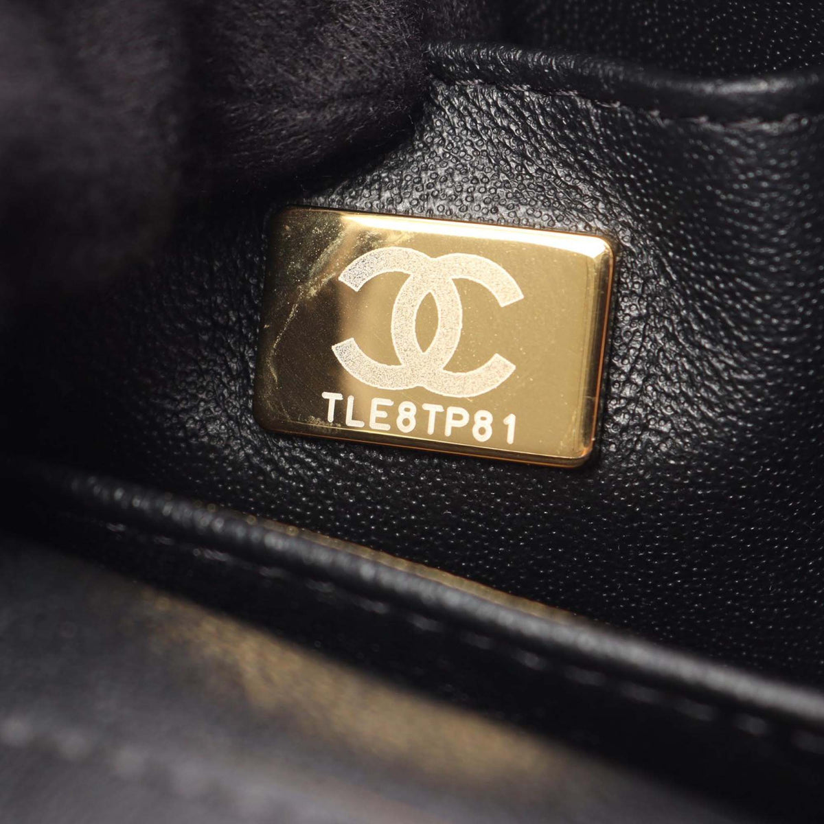 Chanel Mini Quilted Lambskin CC Crystal Full Flap
