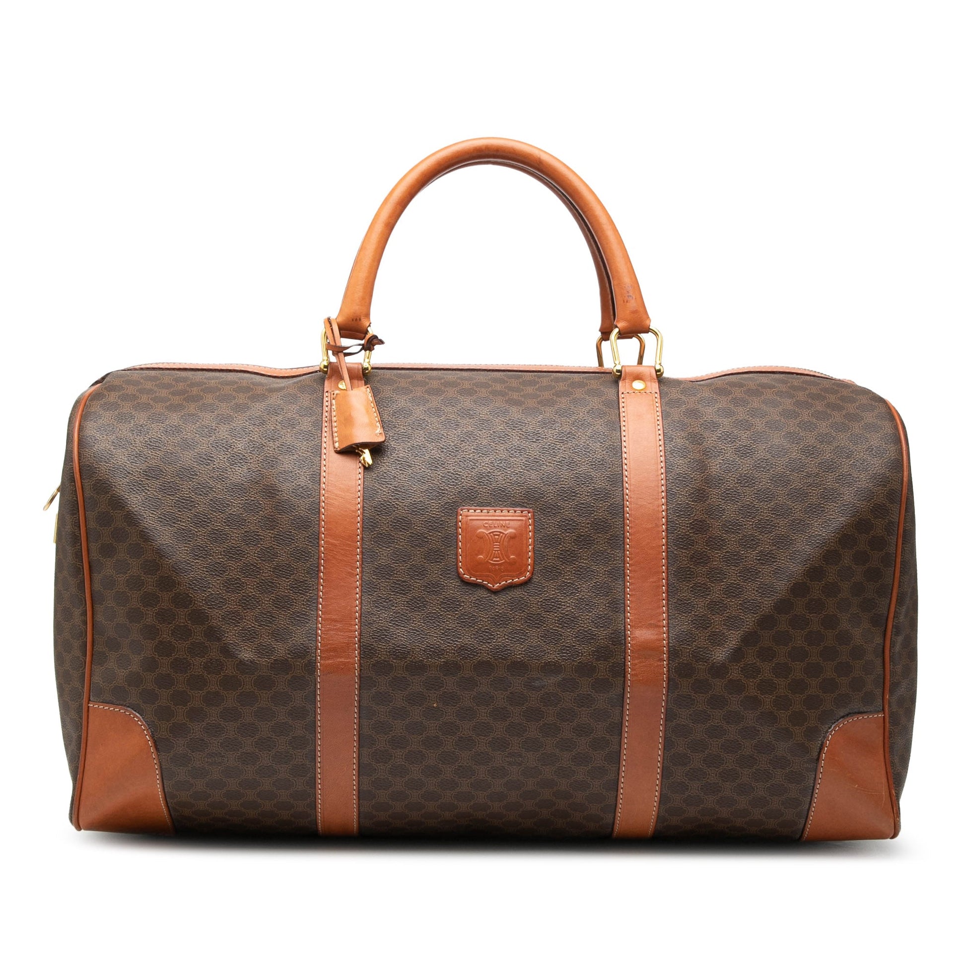 Celine Macadam Coated Canvas Travel Bag