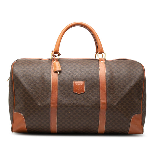 Celine Macadam Coated Canvas Travel Bag