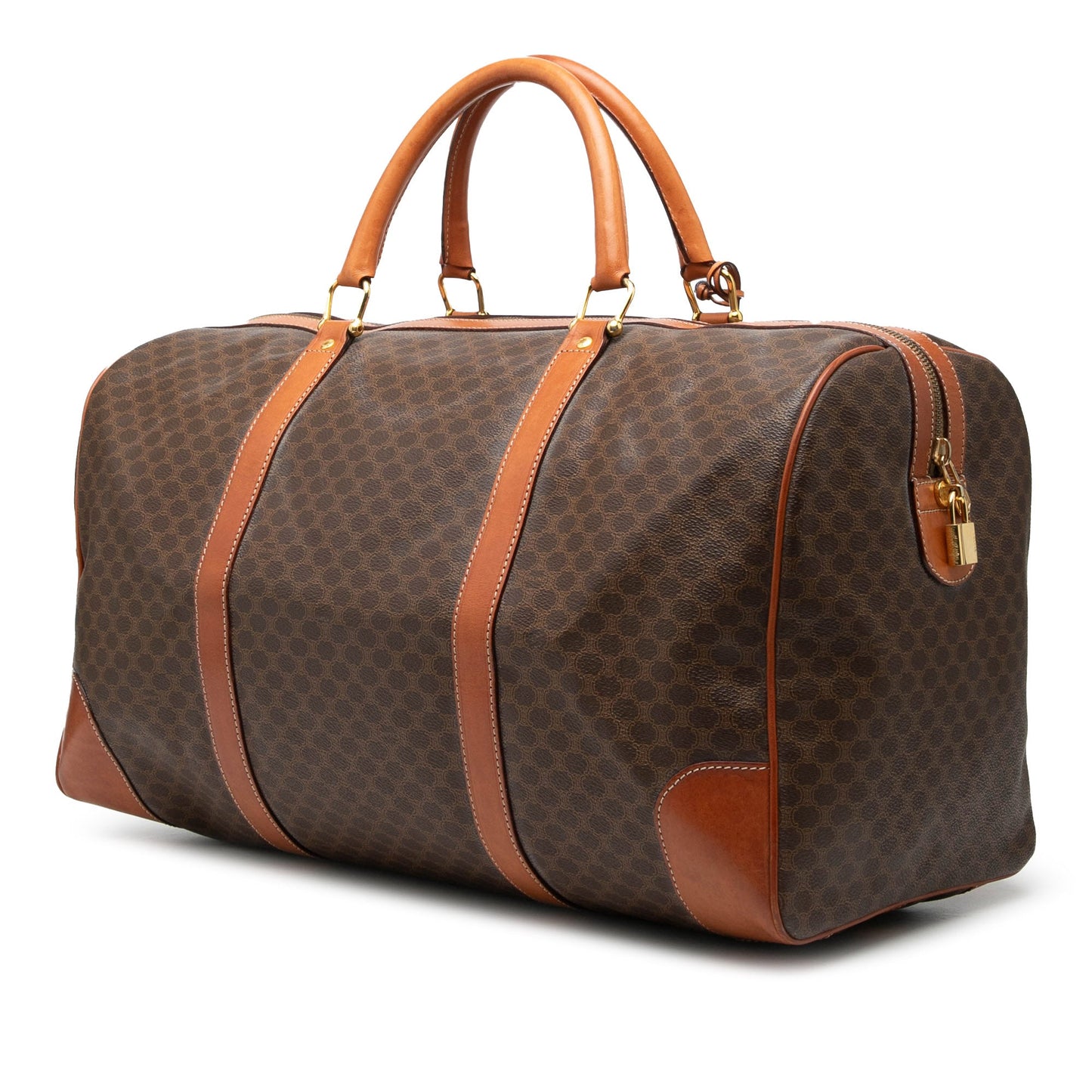 Celine Macadam Coated Canvas Travel Bag