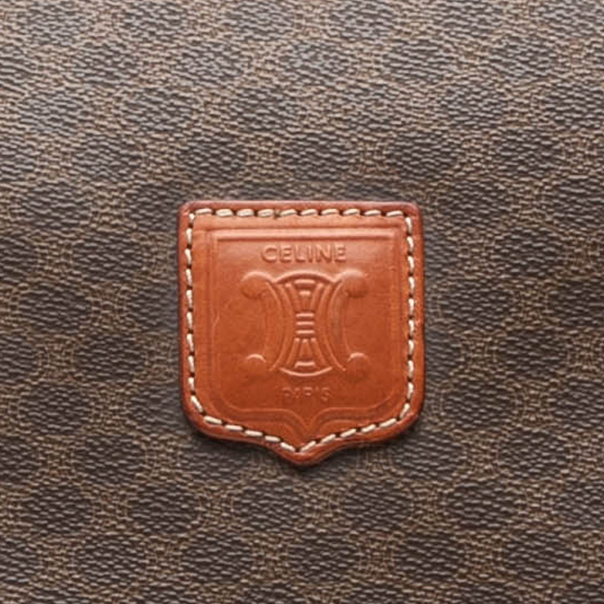 Celine Macadam Coated Canvas Travel Bag