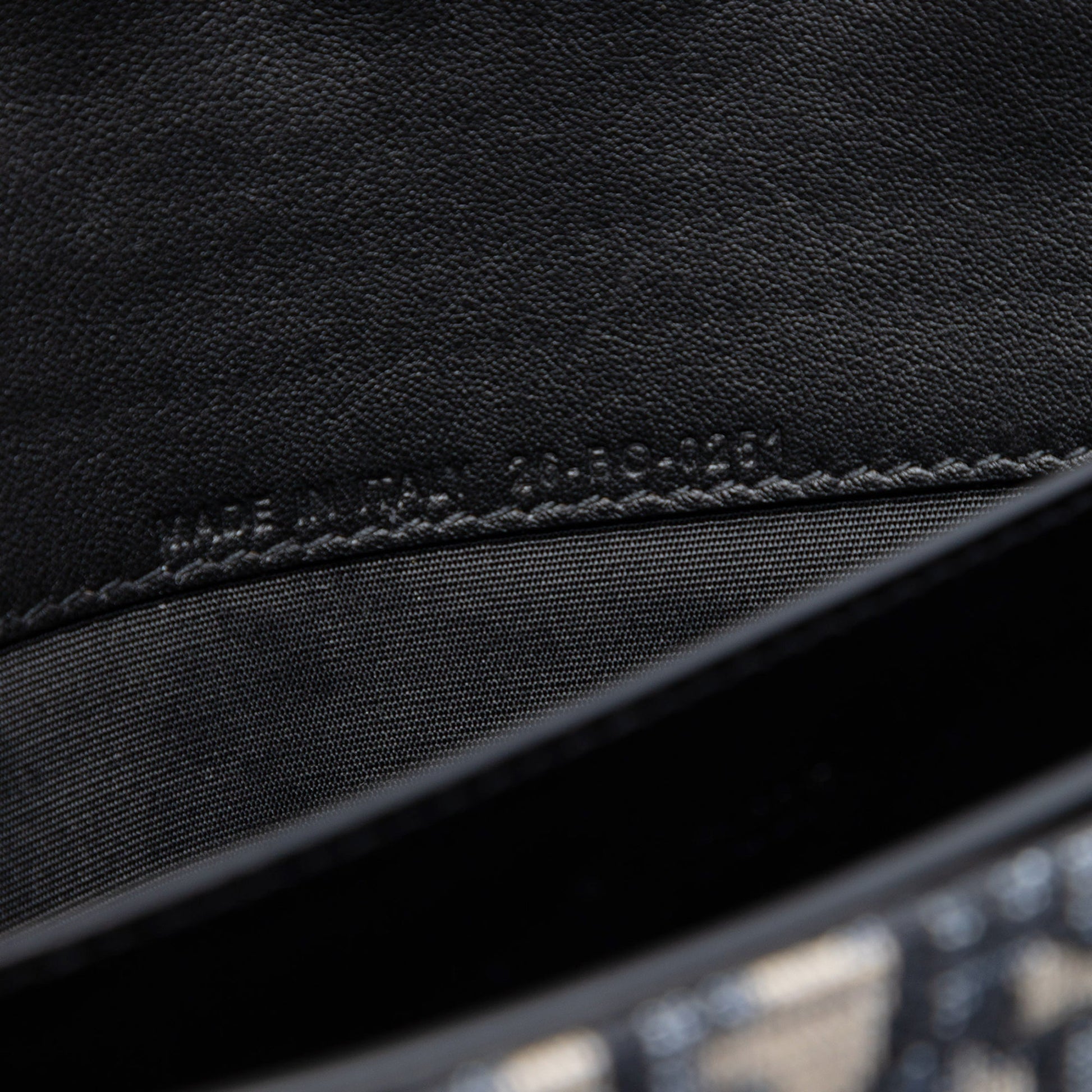 Dior Oblique Canvas and Leather Saddle Flap Portfolio Pouch
