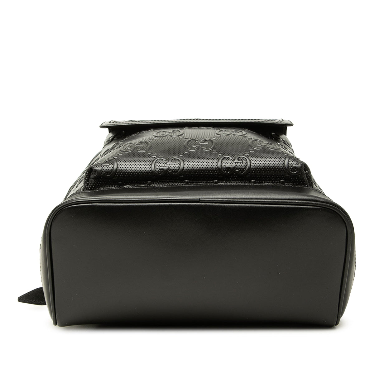 Gucci GG Embossed Calfskin Backpack — Black