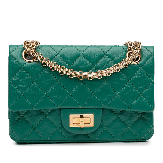 Chanel Quilted Aged Calfskin Reissue 2.55 Single Flap 224