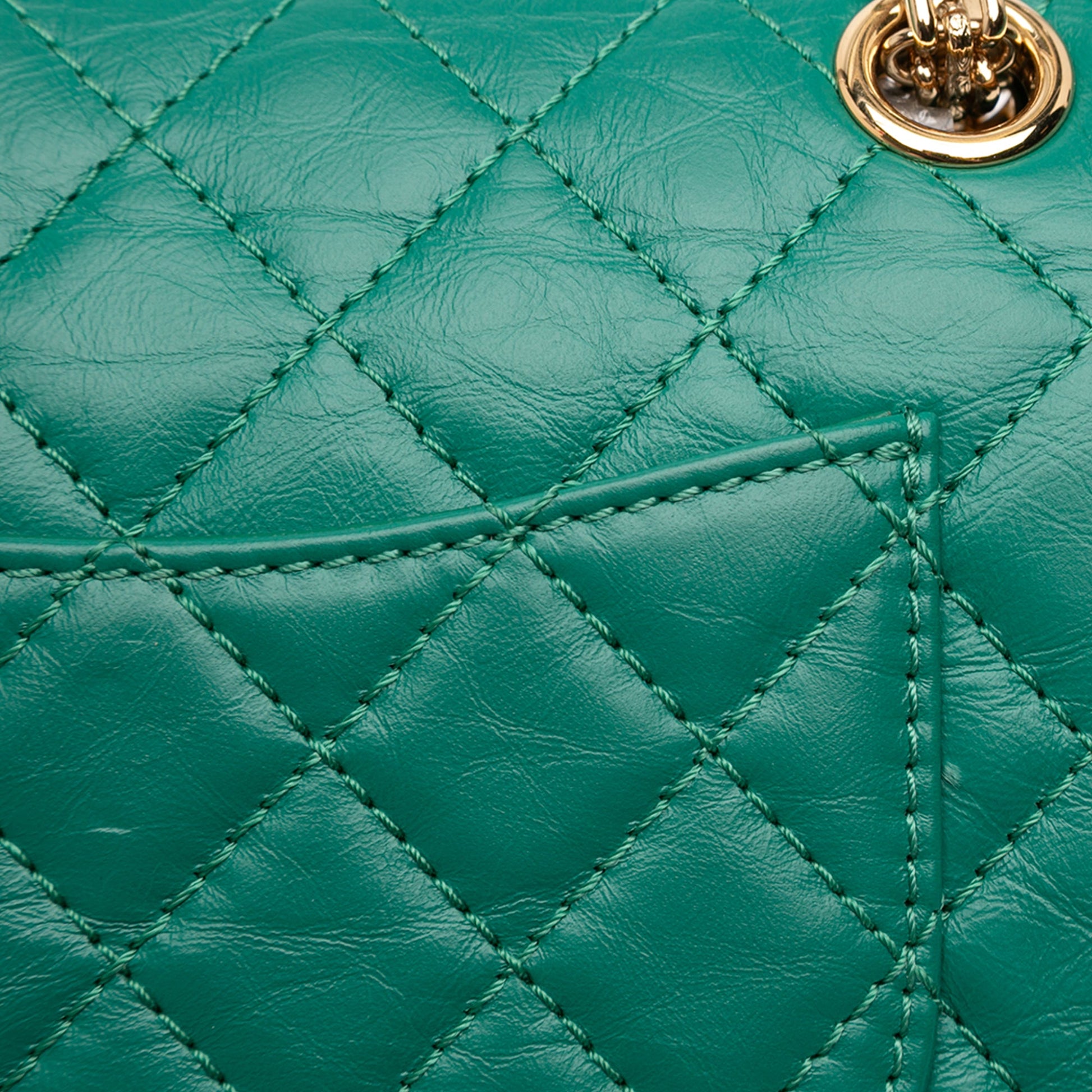 Chanel Quilted Aged Calfskin Reissue 2.55 Single Flap 224