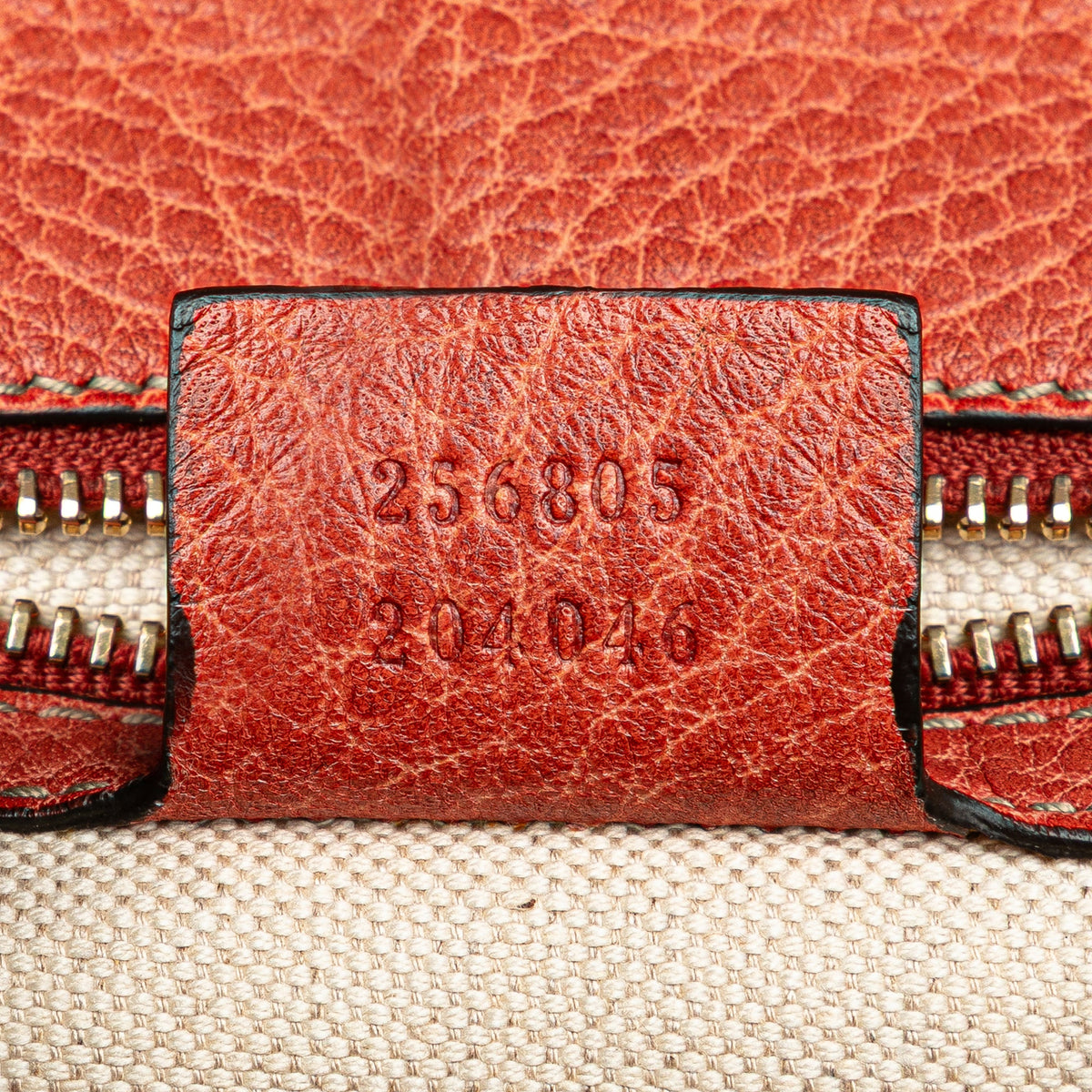Gucci Small Leather New Bamboo Satchel — Red