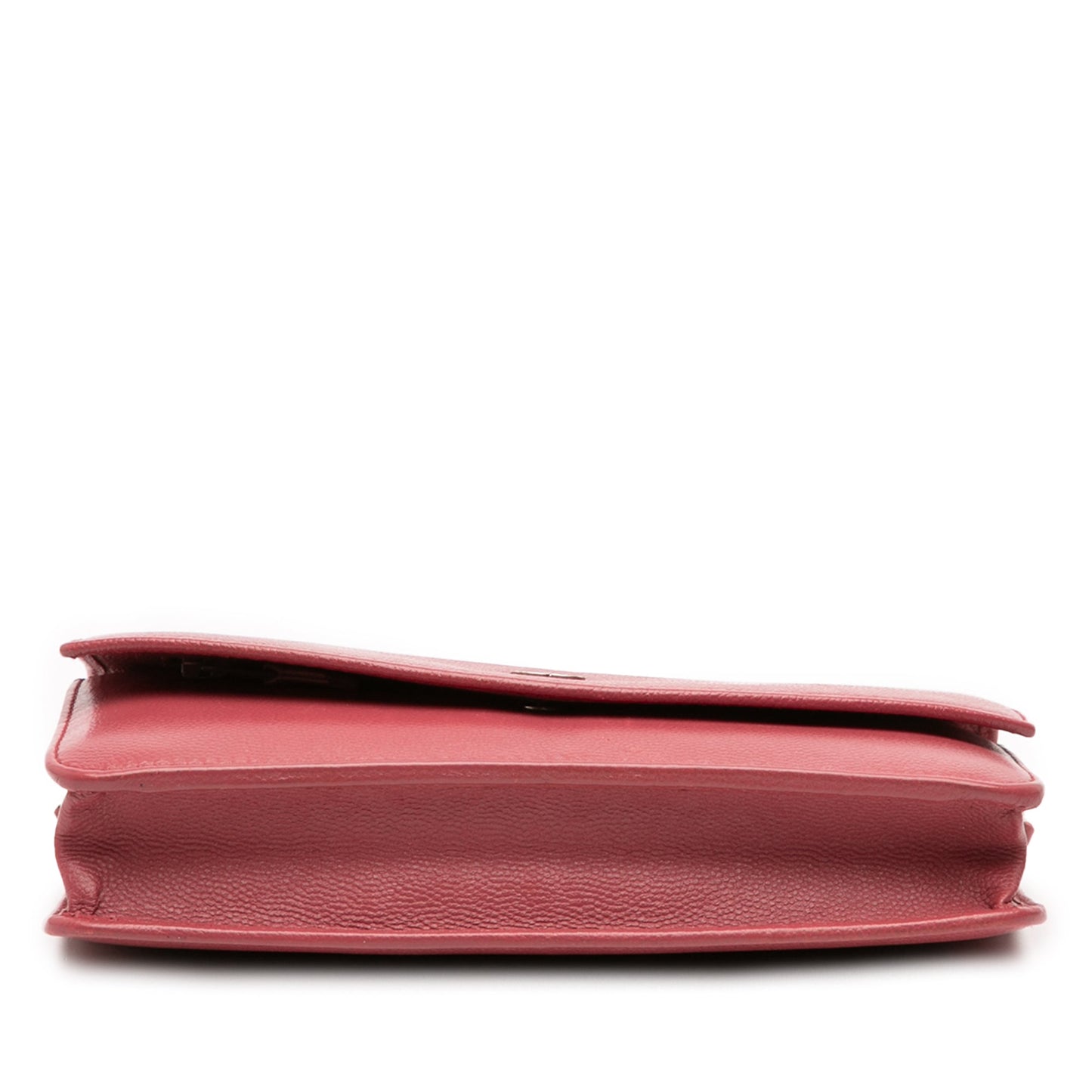 Chanel CC Caviar Sevruga Wallet On Chain