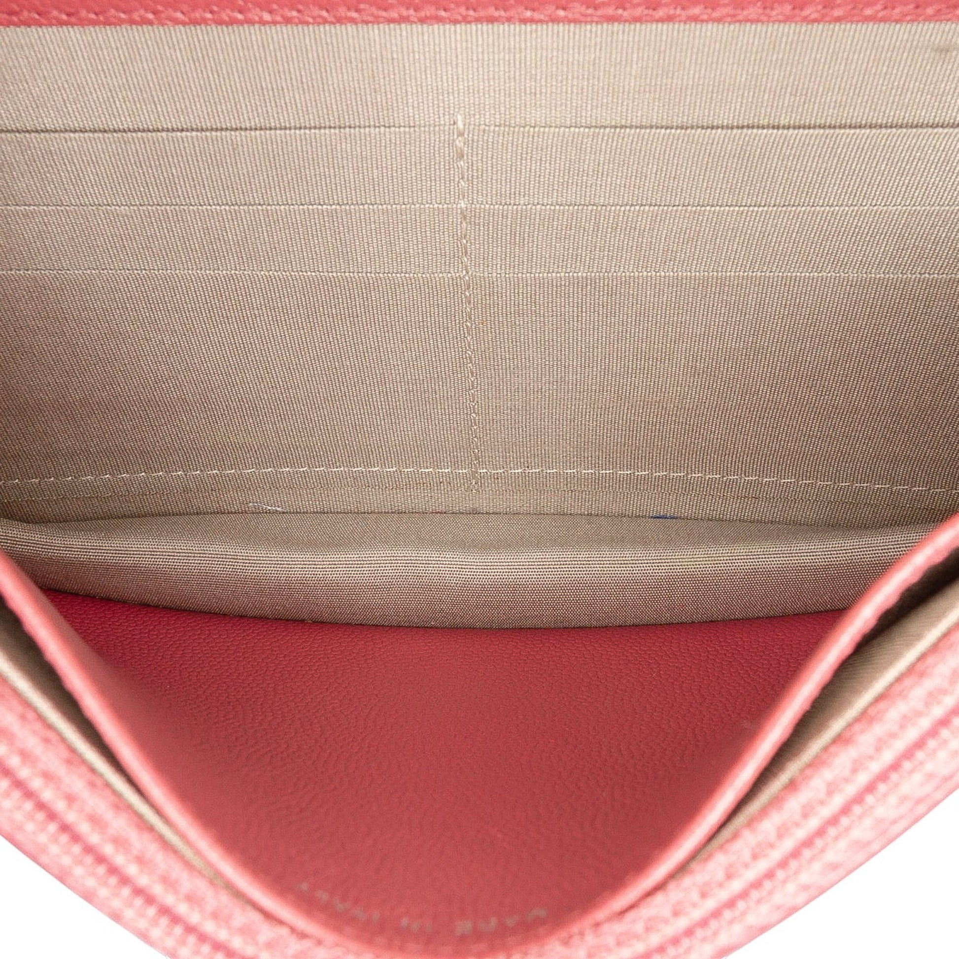 Chanel CC Caviar Sevruga Wallet On Chain