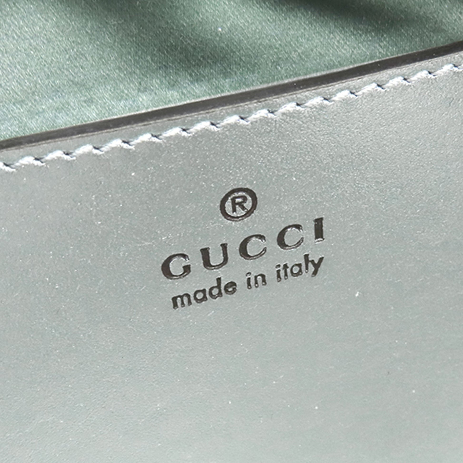 Gucci Small GG Marmont Matelasse Iridescent Nappa Crossbody