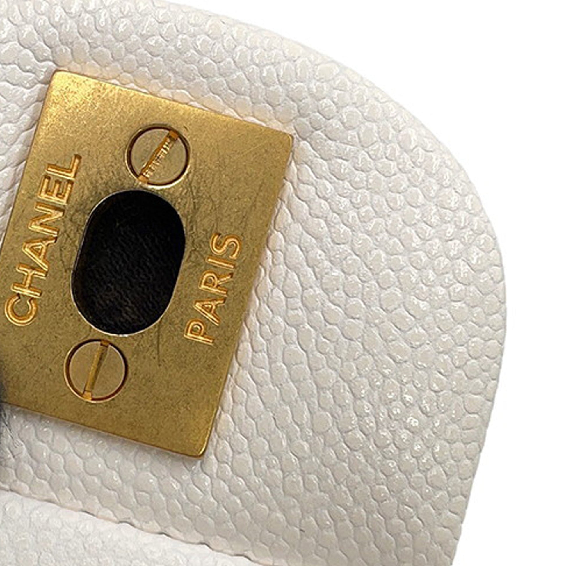 Chanel Mini CC Quilted Caviar Handy Flap