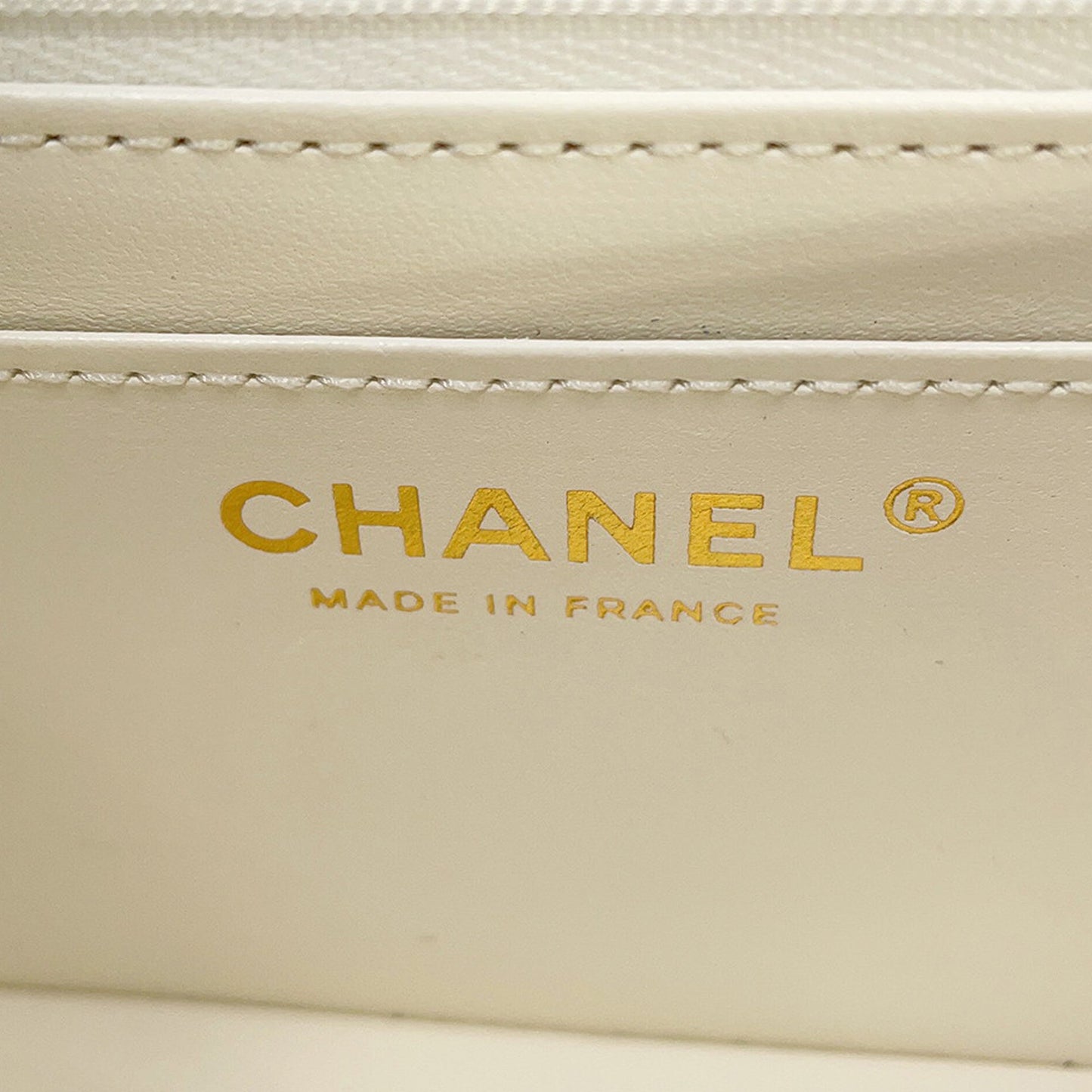 Chanel Mini CC Quilted Caviar Handy Flap
