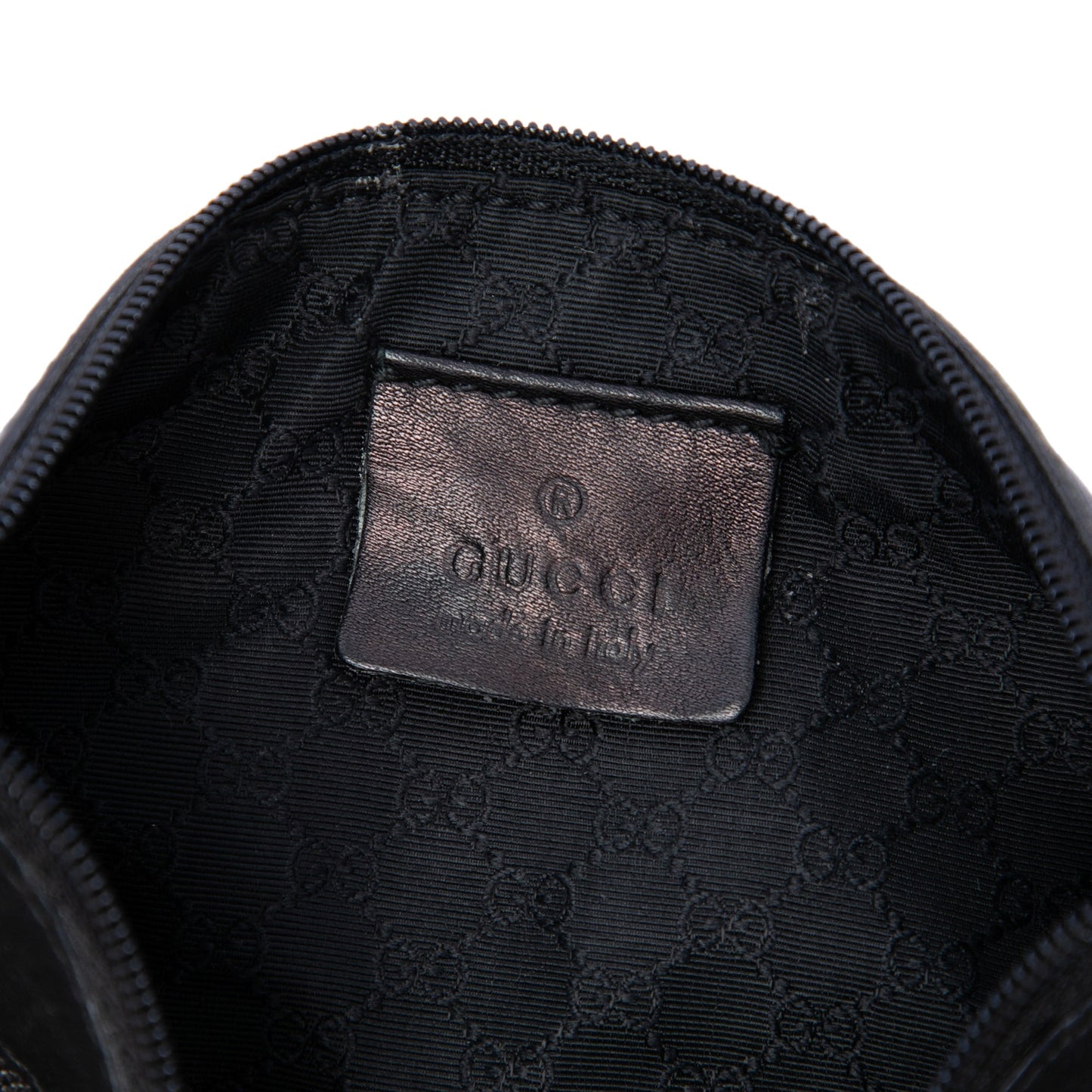 Gucci Denim Web Shoulder Bag
