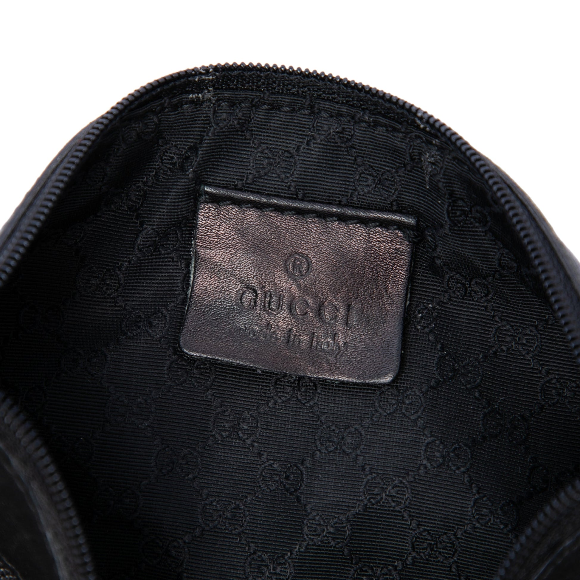 Gucci Denim Web Shoulder Bag