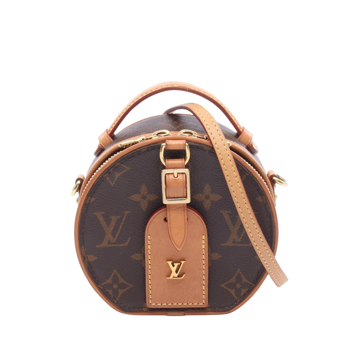 Louis Vuitton Monogram Mini Boite Chapeau — Brown