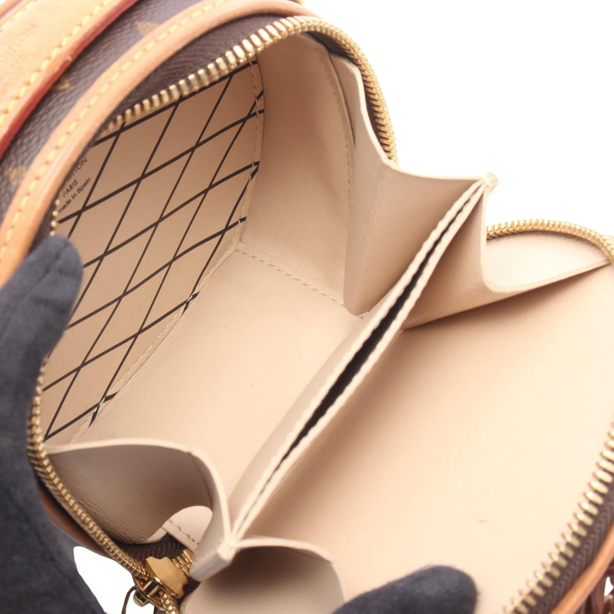 Louis Vuitton Monogram Mini Boite Chapeau — Brown