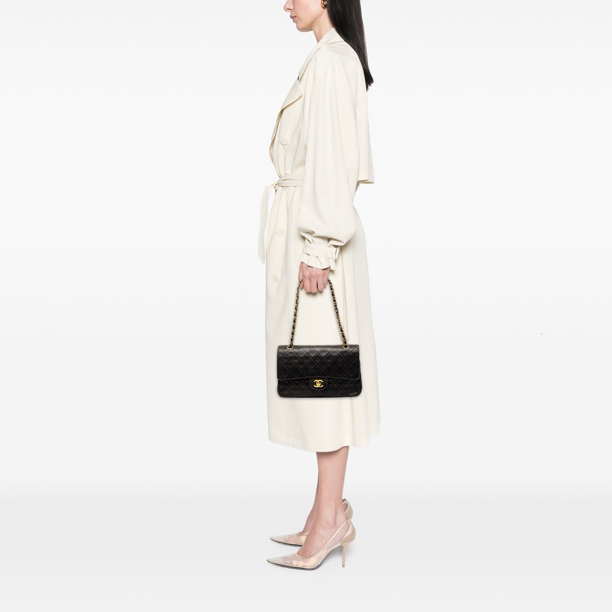 Chanel Medium Classic Lambskin Double Flap
