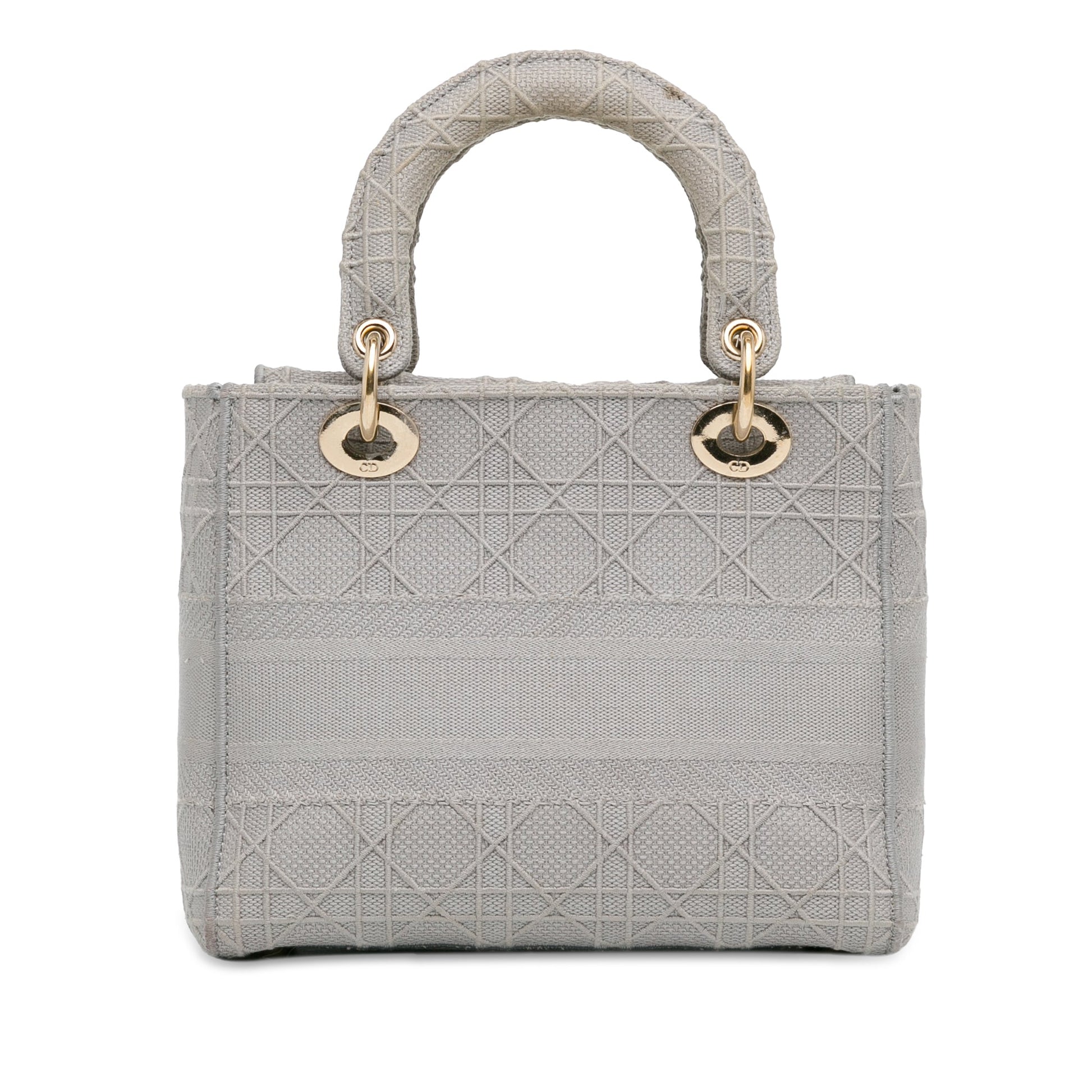 Dior Medium Canvas Cannage Lady D Lite