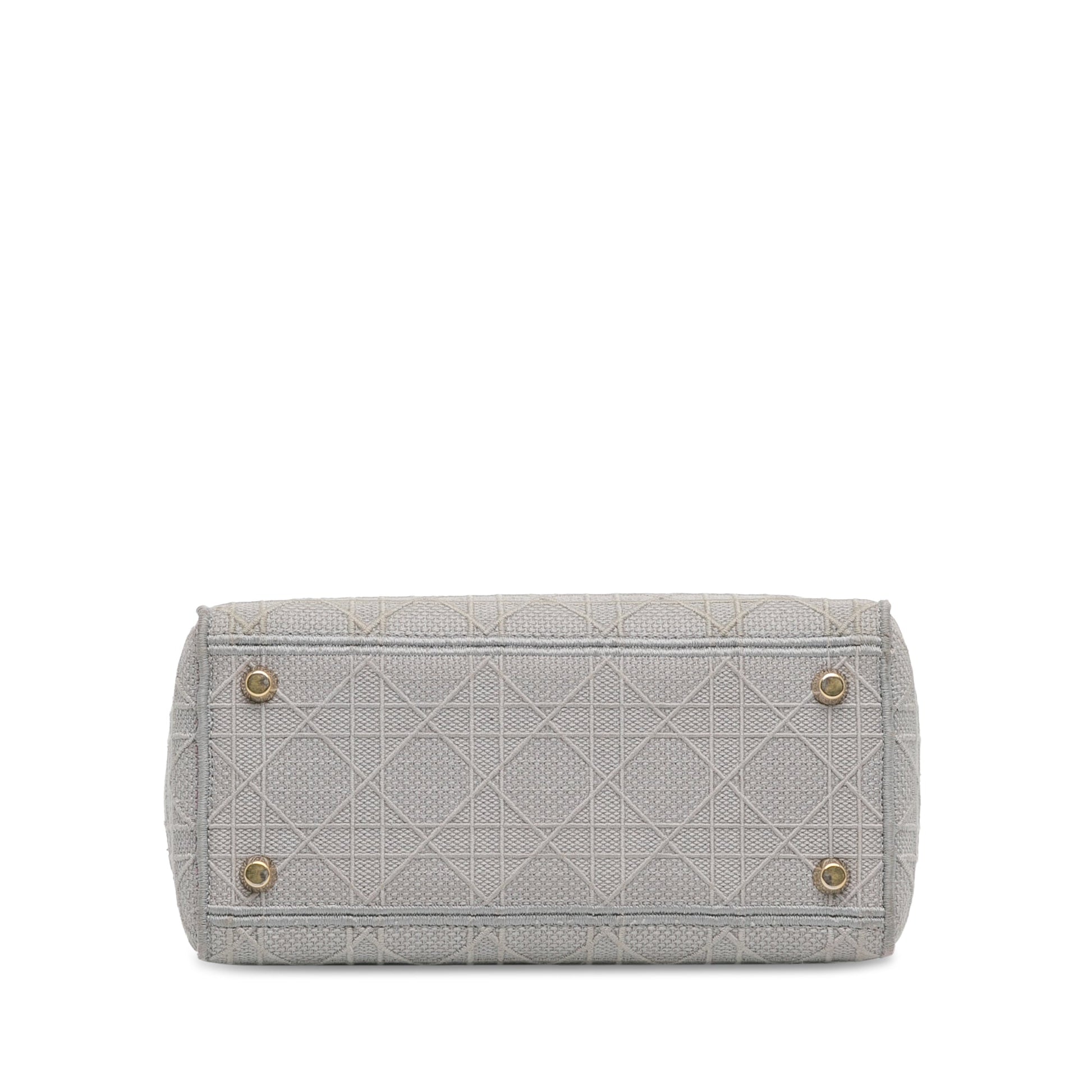 Dior Medium Canvas Cannage Lady D Lite