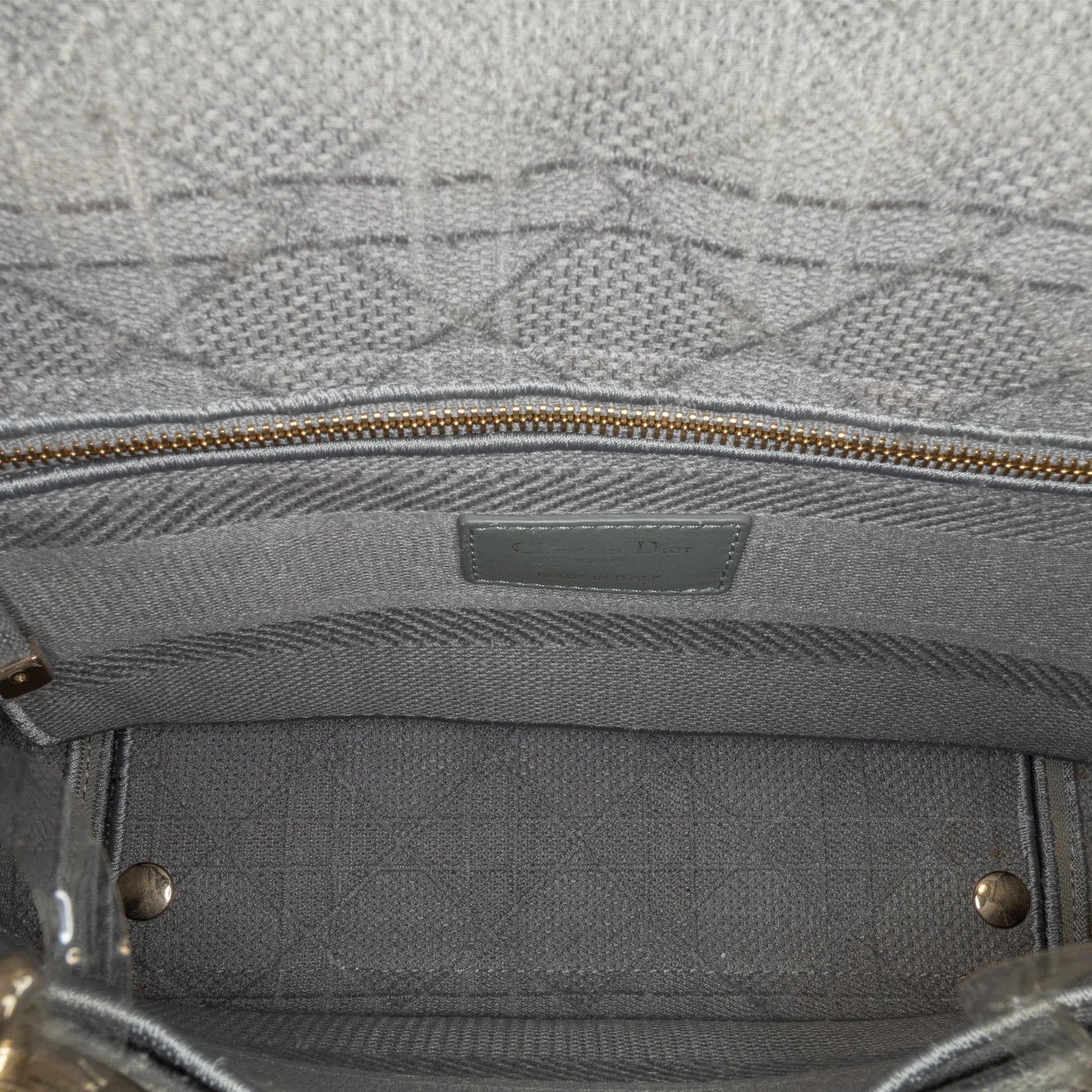 Dior Medium Canvas Cannage Lady D Lite