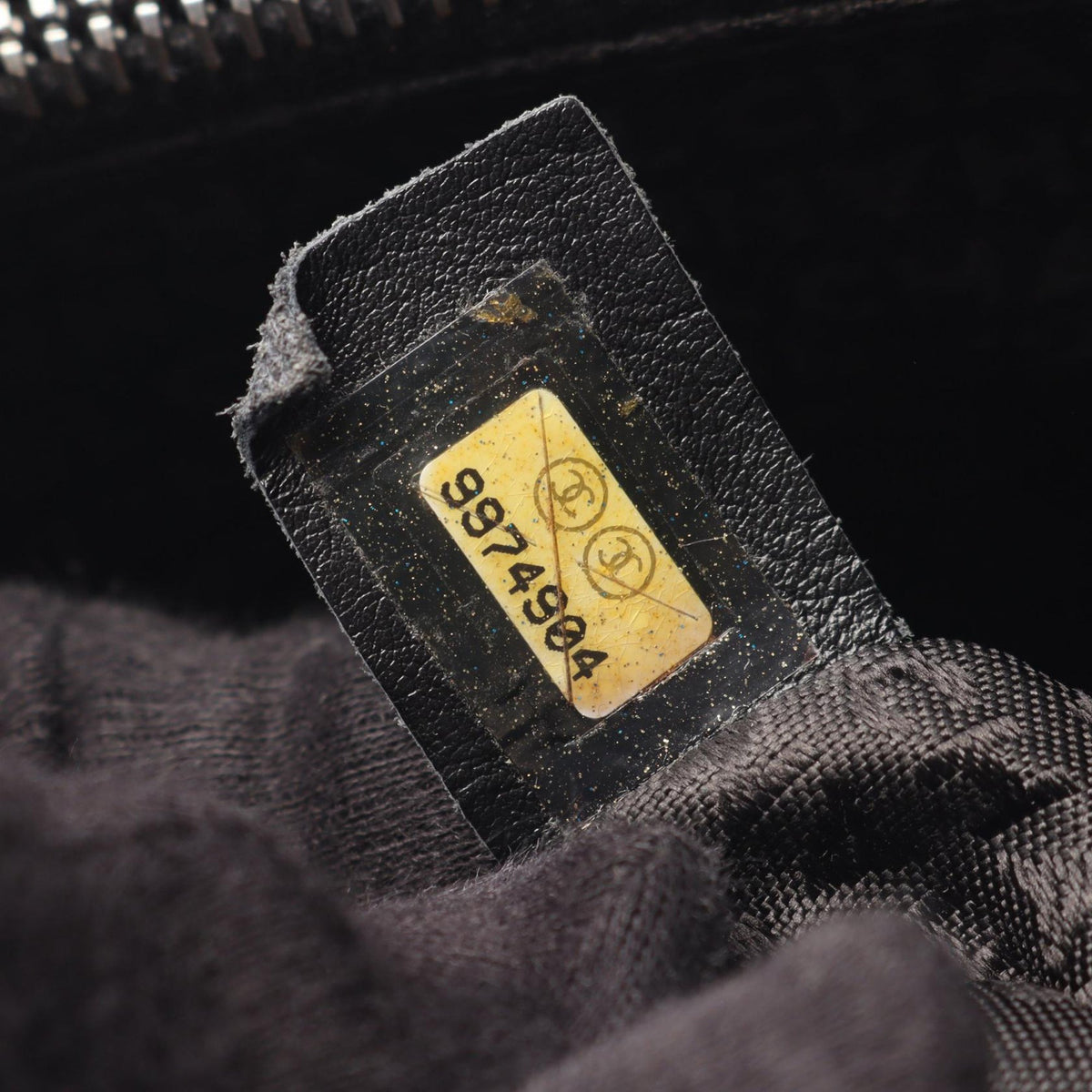 Chanel CC Chocolate Bar Caviar Tote
