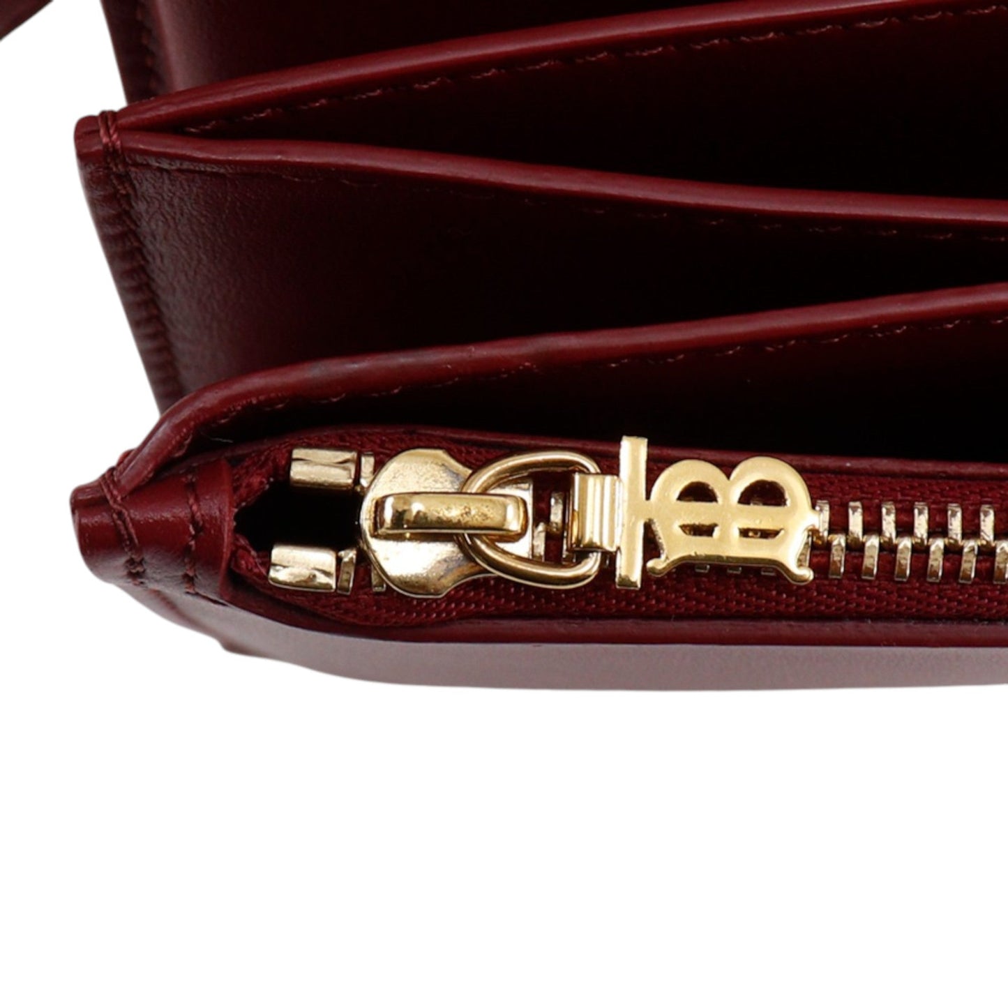 Burberry Leather TB Wallet On Strap