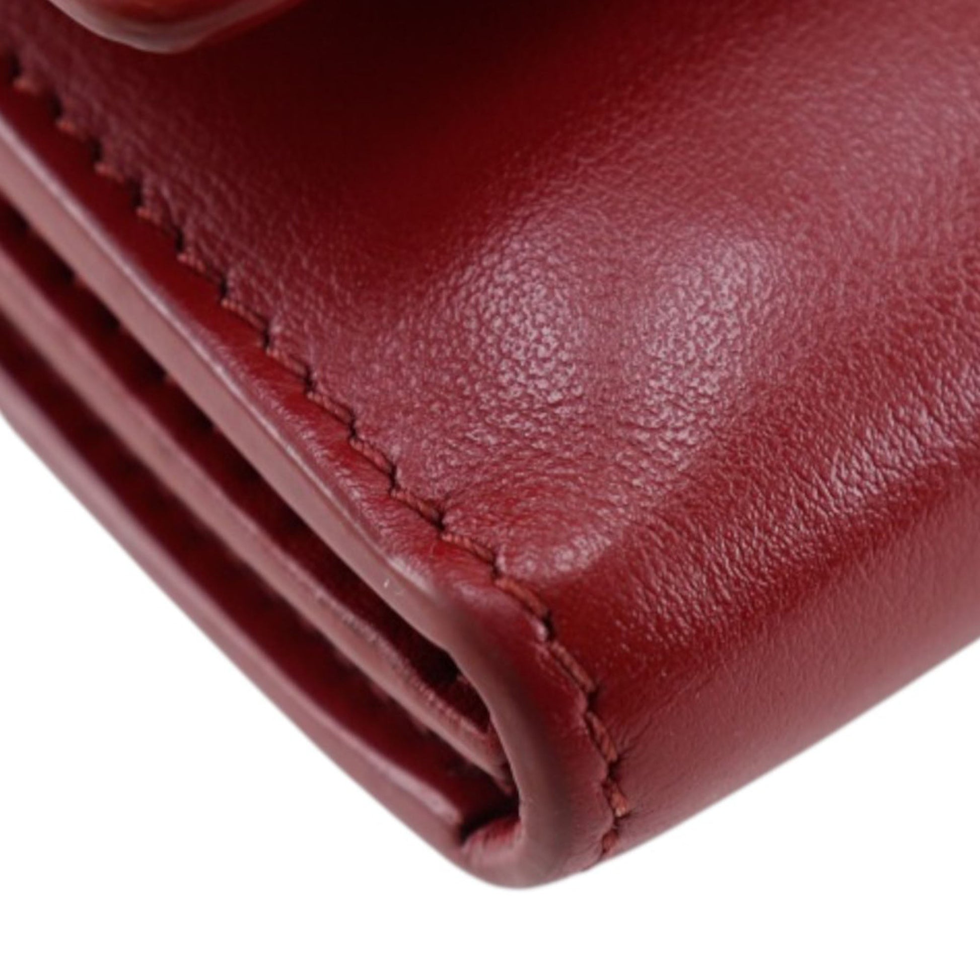 Burberry Leather TB Wallet On Strap