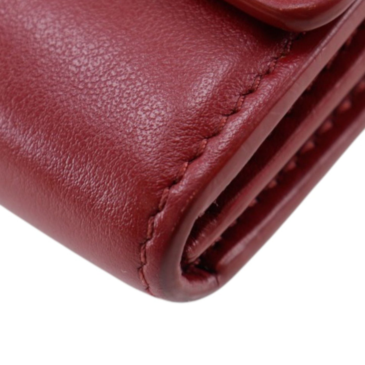 Burberry Leather TB Wallet On Strap