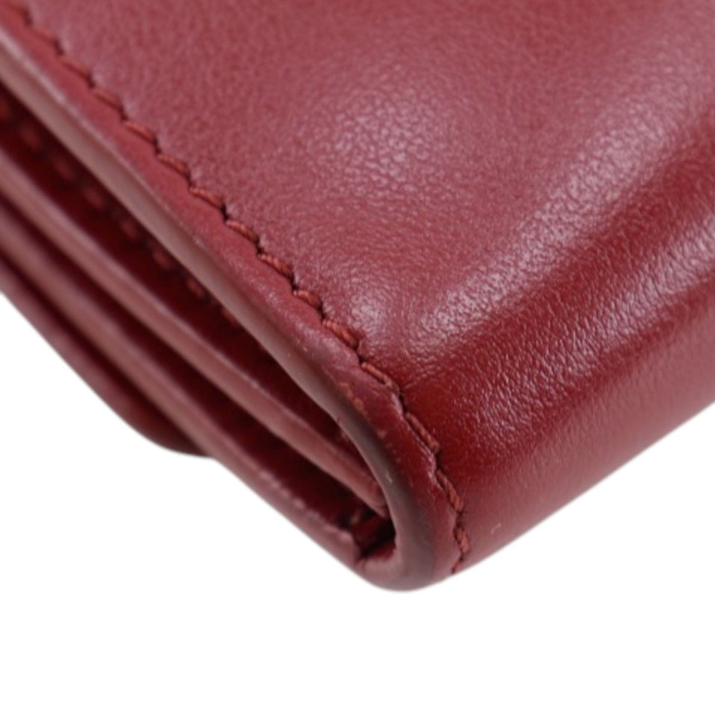 Burberry Leather TB Wallet On Strap